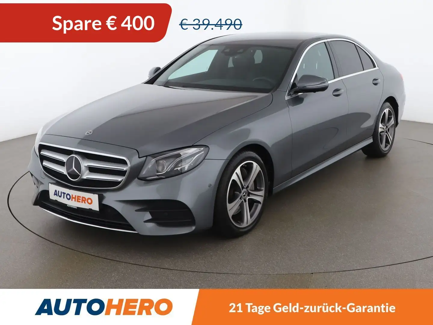 Mercedes-Benz E 220 E 220d 4Matic AMG Line Aut. *LED*ACC*HUD*360*SPUR* Grau - 1
