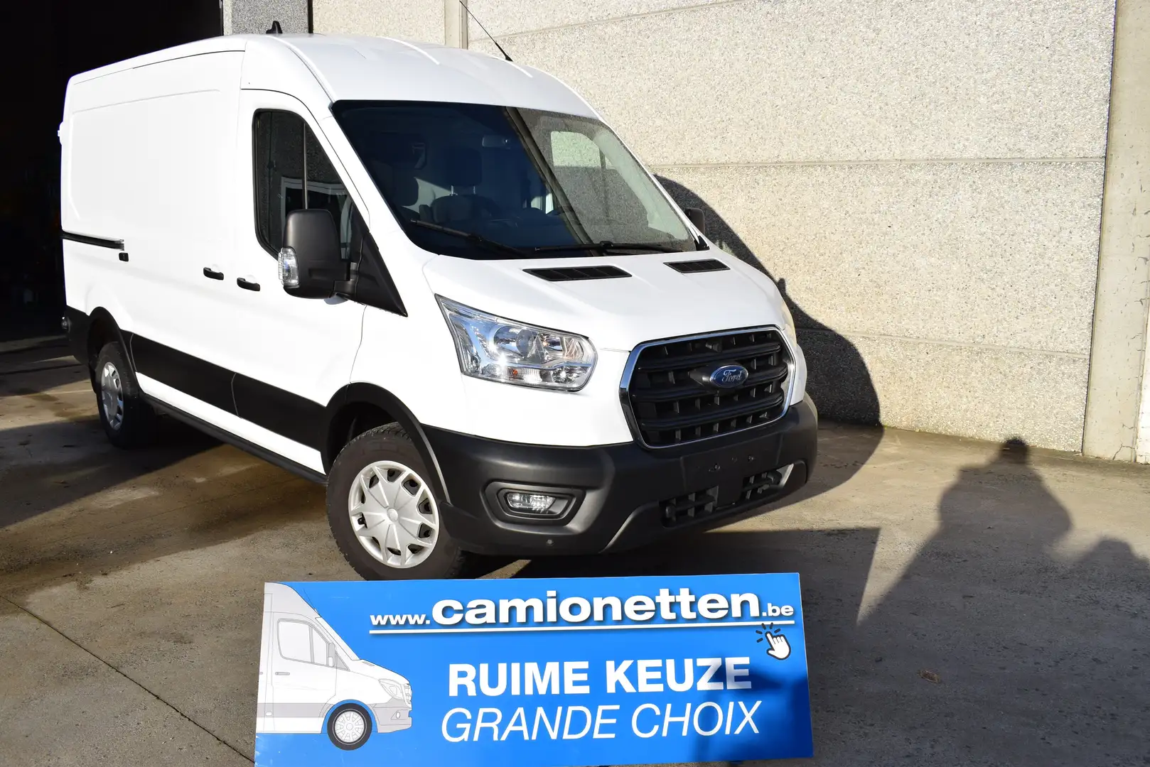 Ford Transit L2H2 350M*TREND*AIRCO*€22562+BTW/TVA Wit - 1