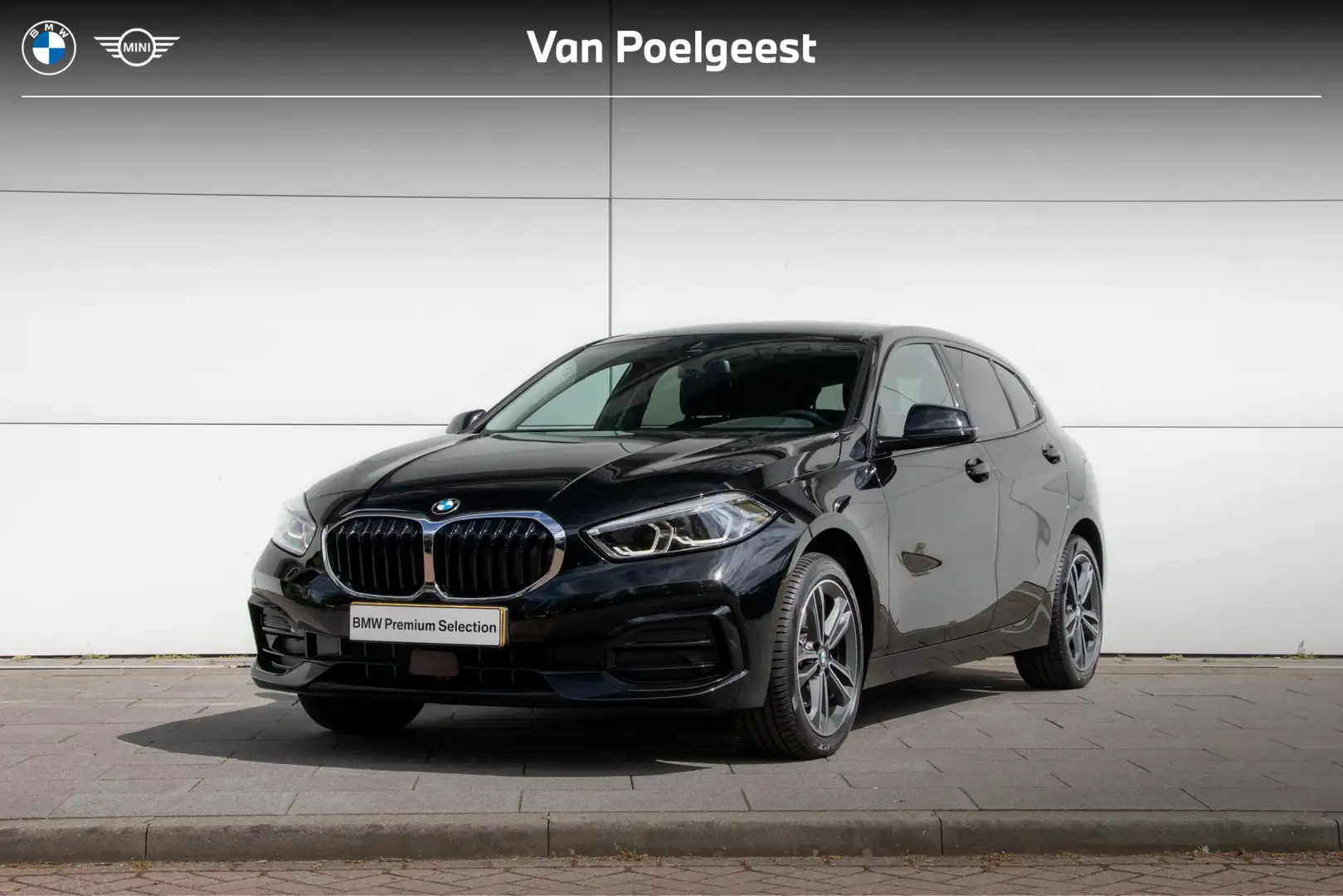 BMW 118 1 Serie 118i Sport Line Zwart - 1