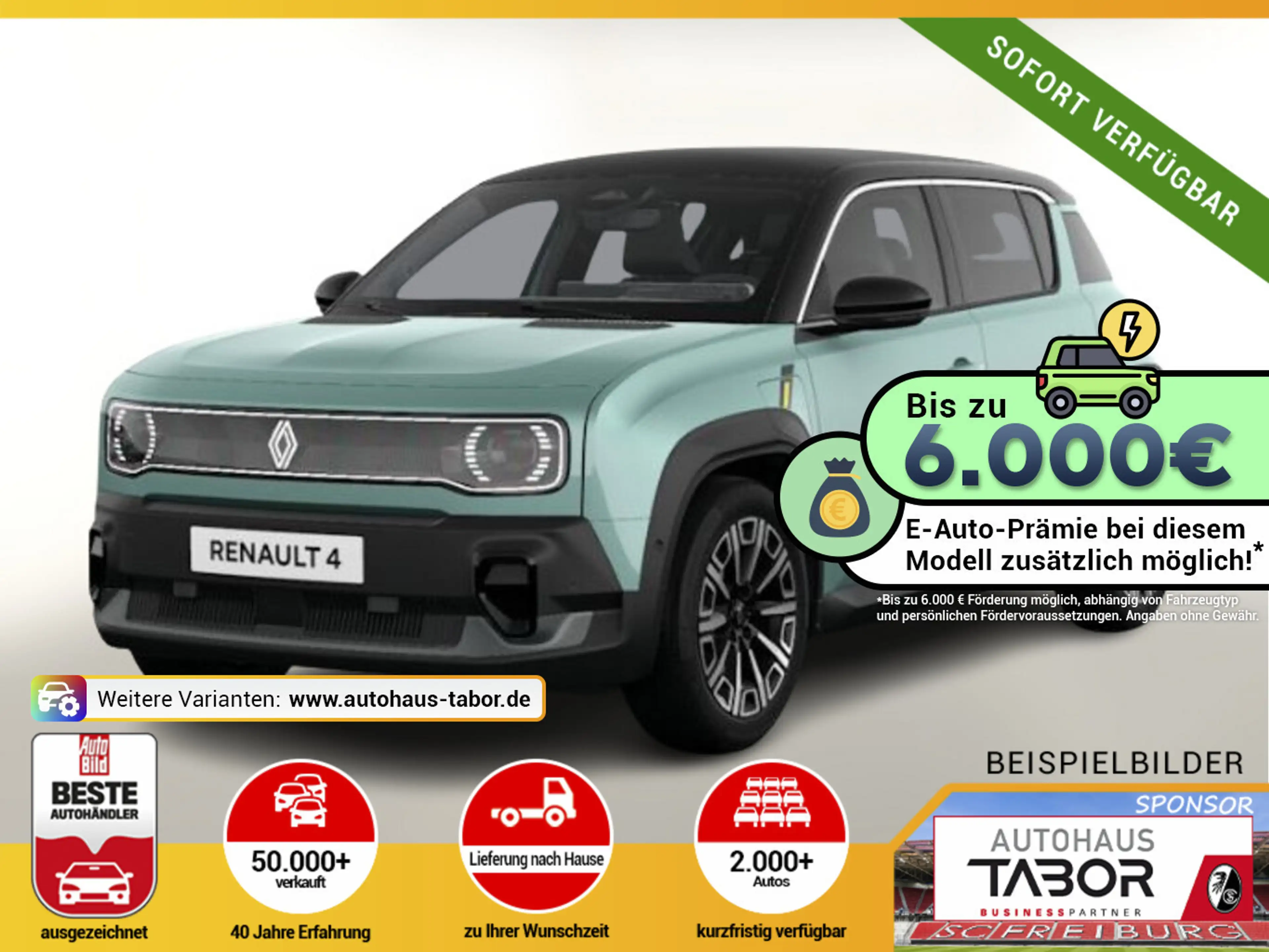Renault R 4 Iconic plein sud 150 Comfort Range UVP-12%*
