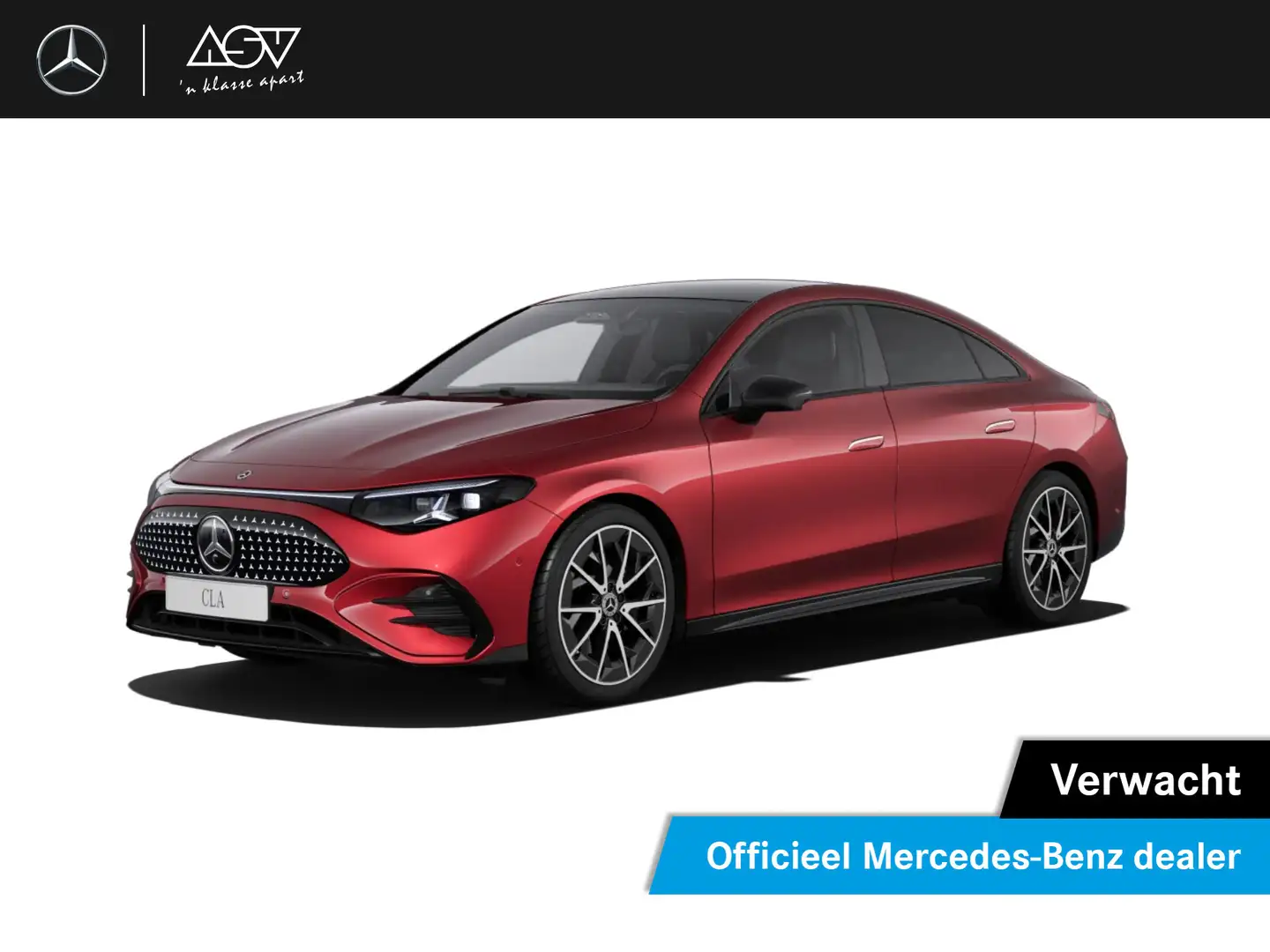 Mercedes-Benz CLA 250 250+ Launch Edition 85 kWh Rood - 1