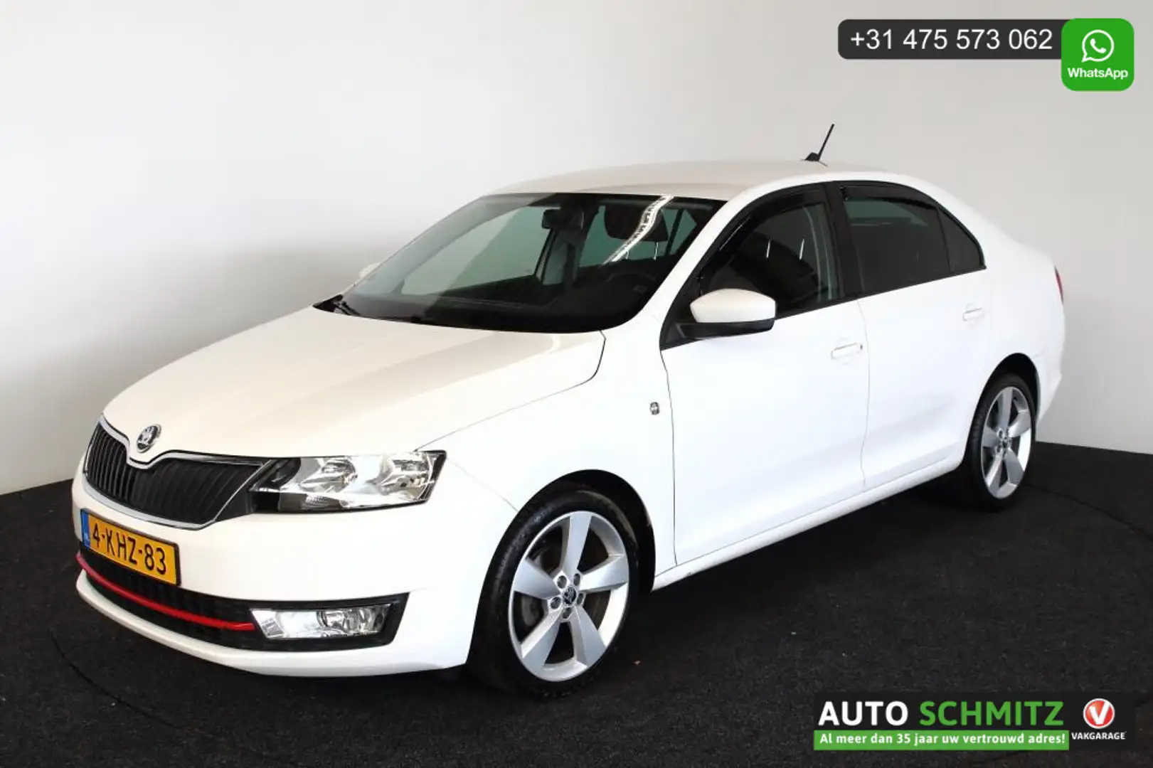 Skoda Rapid/Spaceback 1.2 TSI Greentech Ambition Businessline * Navi/Cru Blanc - 2