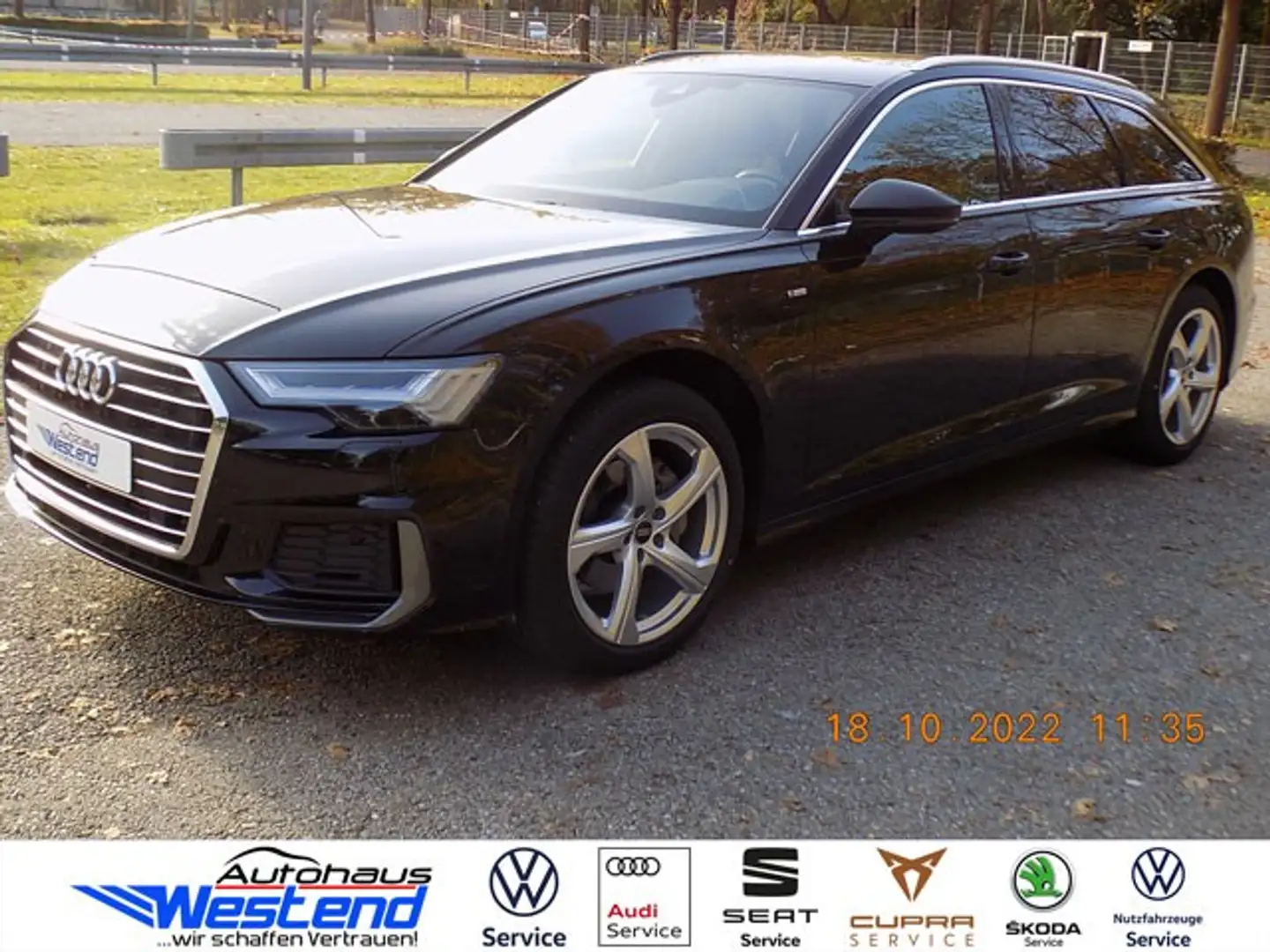 Audi A6 Avant sport 40 TFSI 150kW S tr. S-line MatrixLED N Schwarz - 2