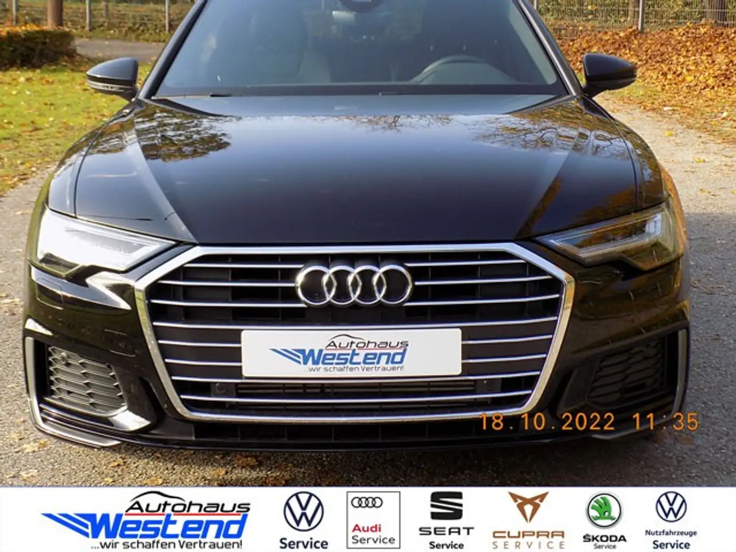 Audi A6 Avant sport 40 TFSI 150kW S tr. S-line MatrixLED N Schwarz - 1