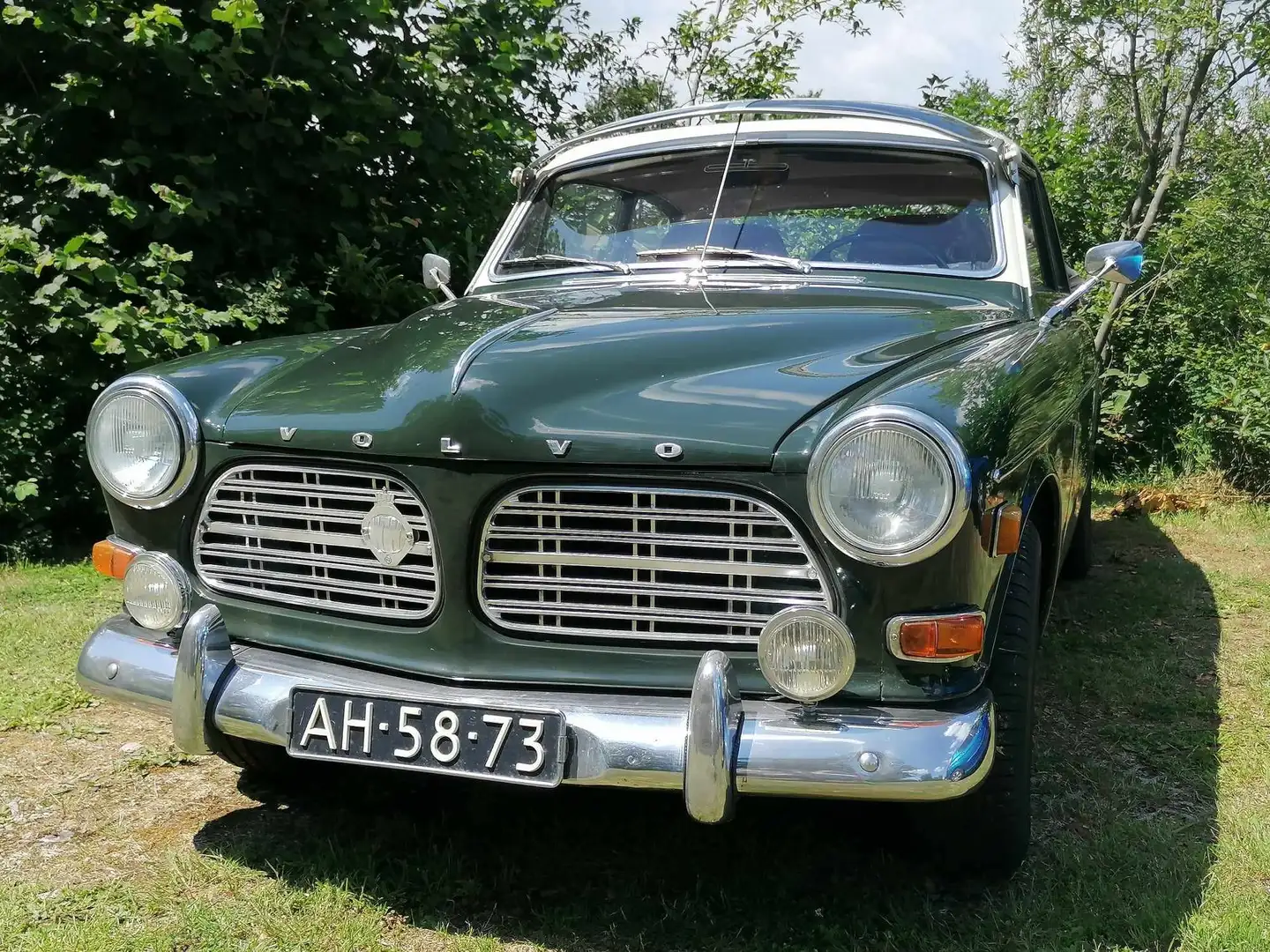 Volvo Amazon 122s, 2-deurs automaat Yeşil - 2