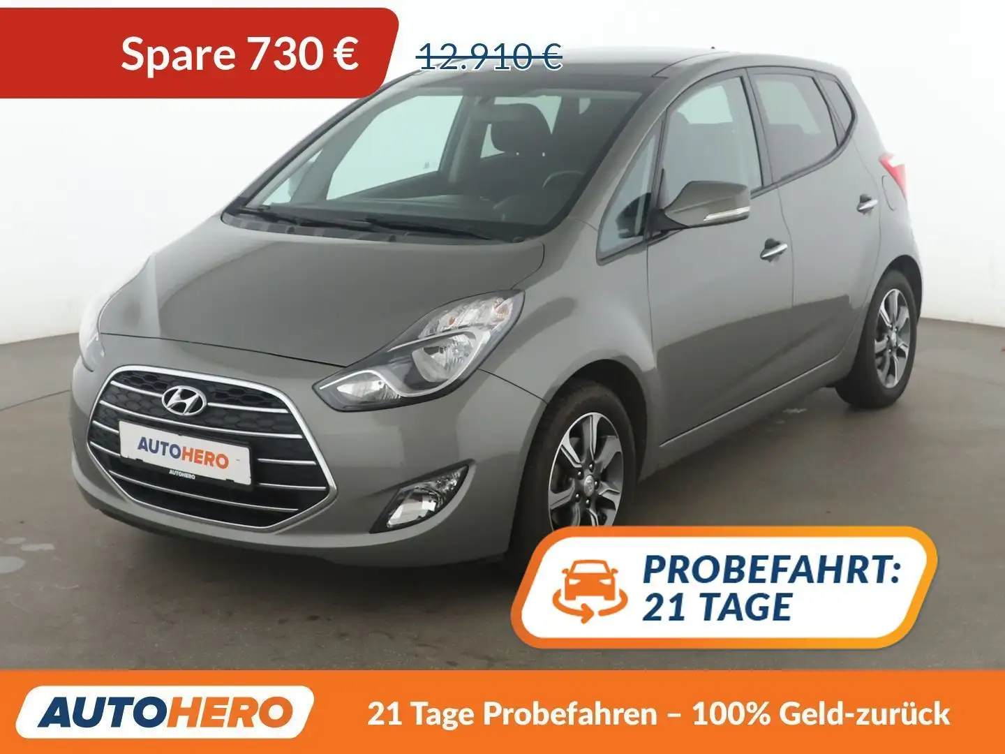 Hyundai iX20 1.6 Space Plus Aut.*NAVI*PDC*SHZ*KLIMA*TEMPO* Grau - 1
