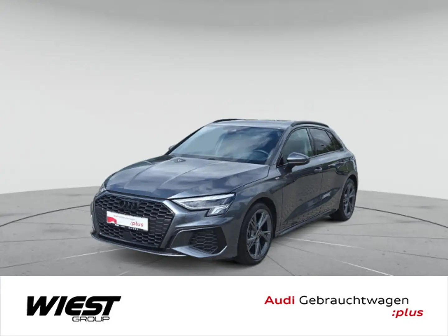 Audi A3 S line 30 TFSI S tronic, AHK/KAM/LE Grau - 1