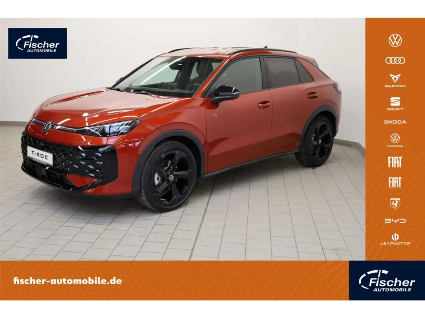 Volkswagen T-Roc 1.5 eTSI OPF R-Line Black Style Rot - 1