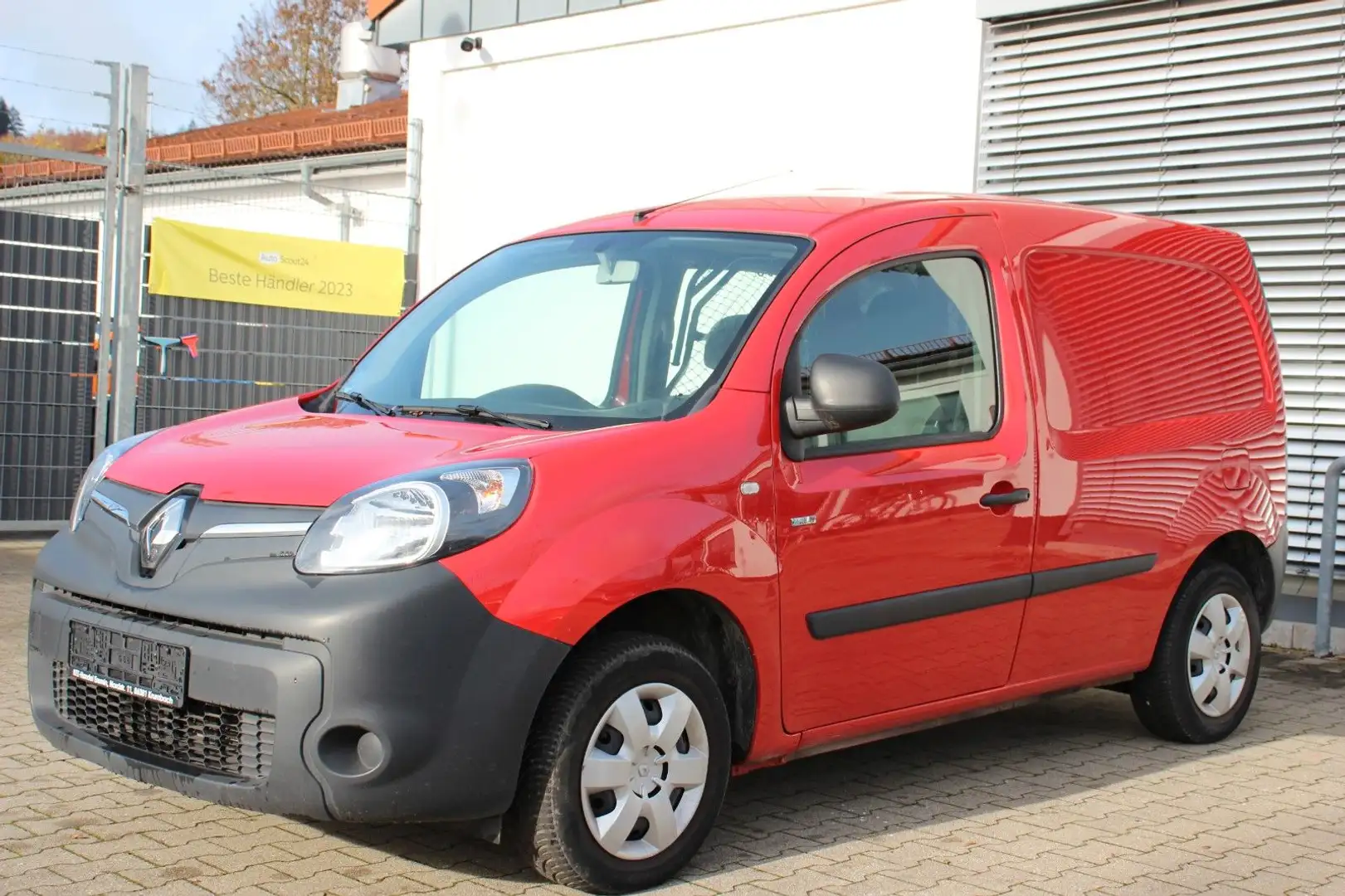 Renault Kangoo Z.E. Elektro # Automatik # Klima #Mietbat Rot - 1