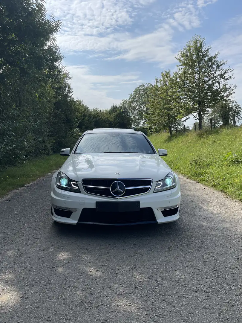 Mercedes-Benz C 63 AMG Mercedes C63 AMG Facelift Pack Performance 487CV Bianco - 1