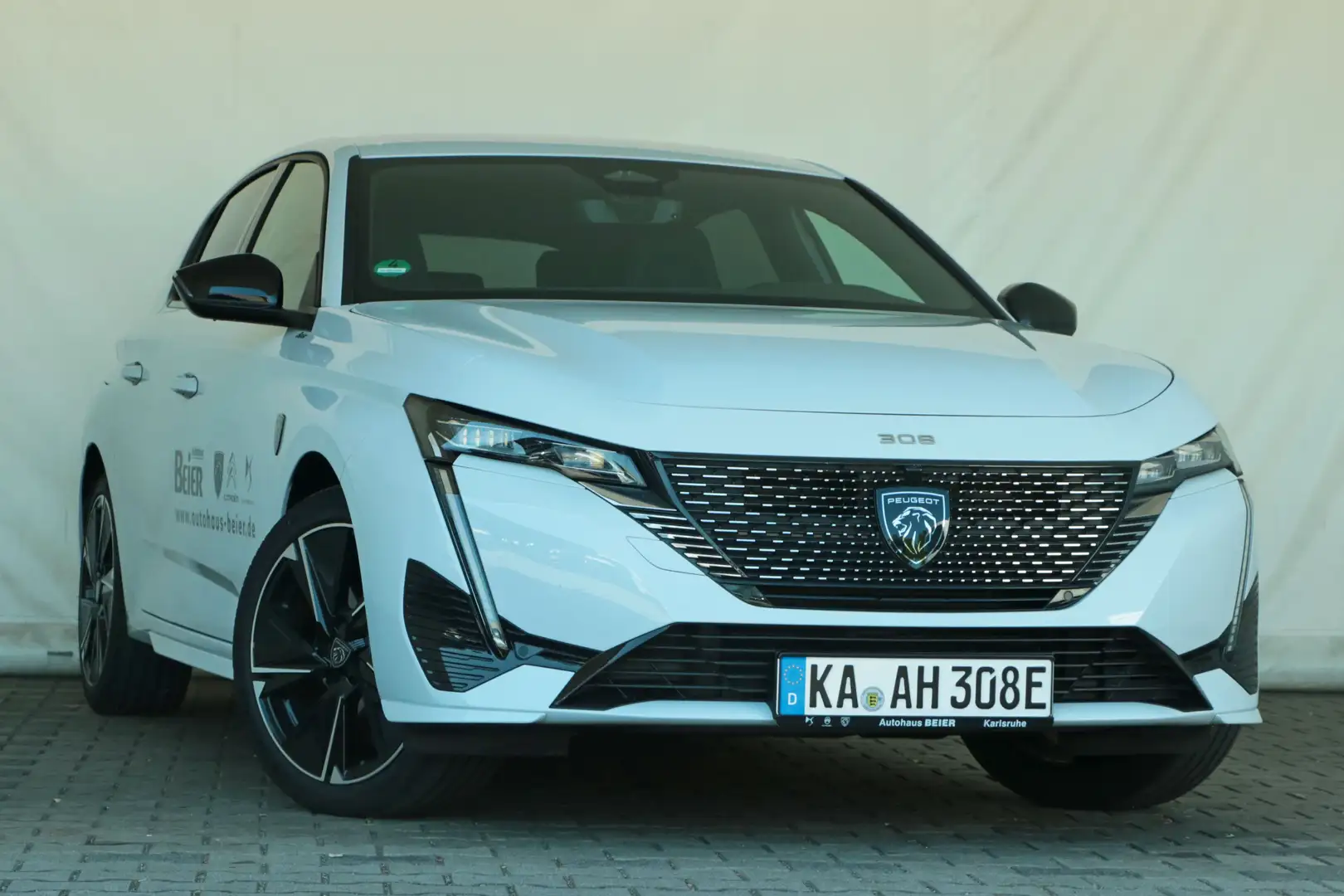Peugeot 308 (E-) GT Navi/ Klimaau./ Kam Weiß - 2