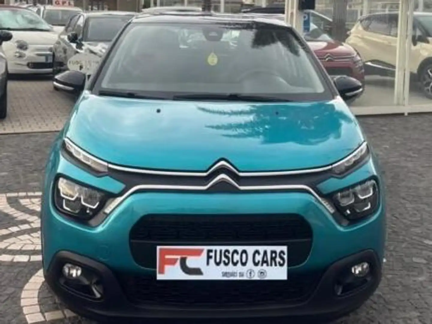 Citroen C3 C3 1.2 puretech Shine Pack s&s 110cv my20 Blau - 1