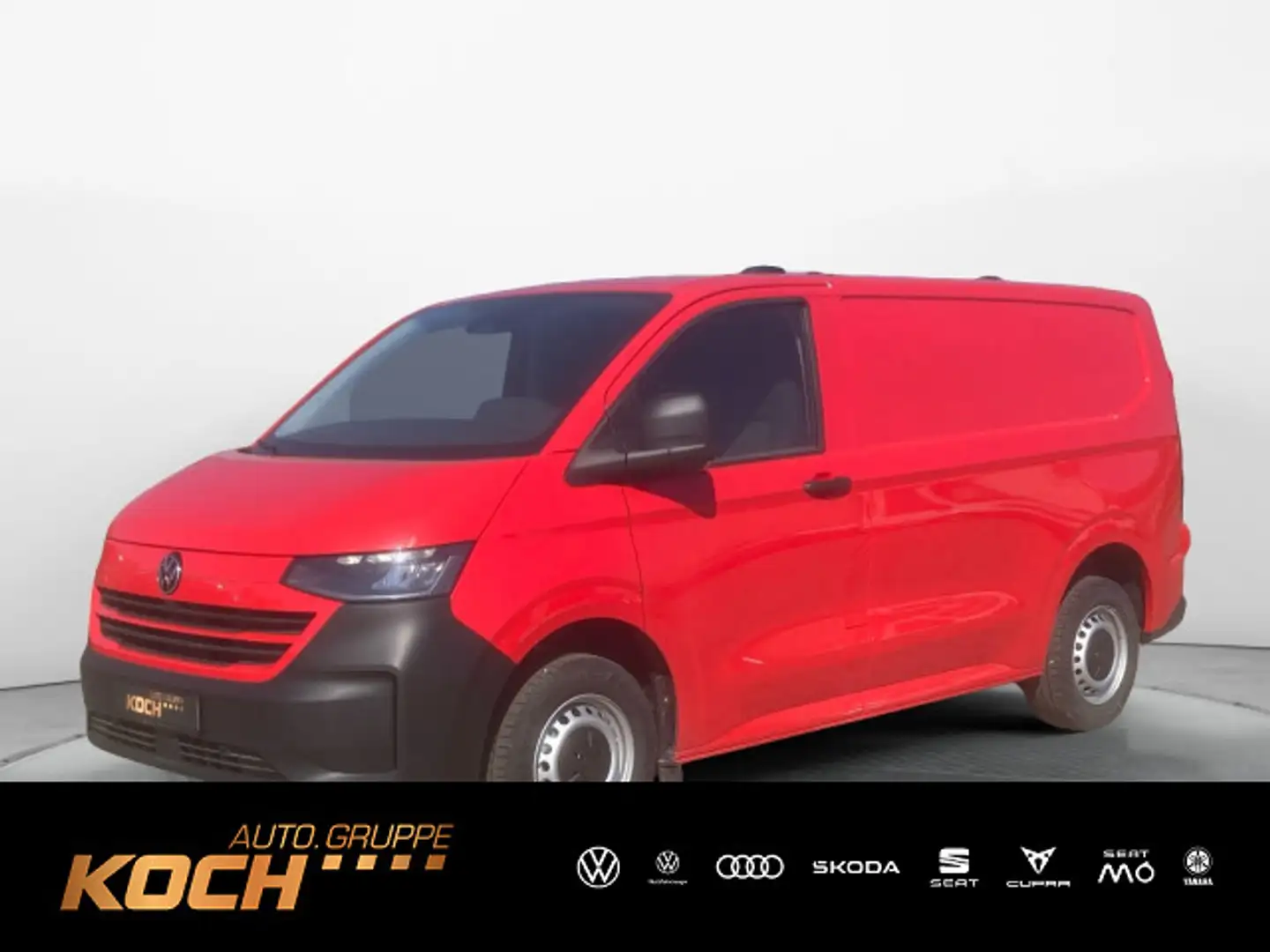 Volkswagen Transporter Kasten TDI 81kW KR Klima Flügeltüren Rood - 1