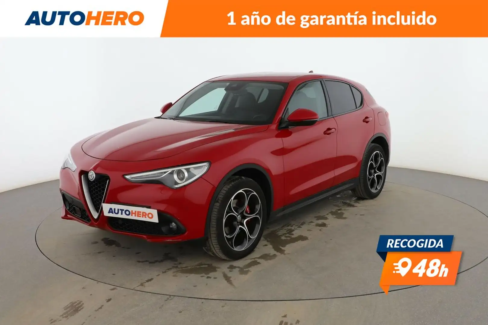 Alfa Romeo Stelvio 2.2 Executive Q4 210 Aut. Rojo - 1