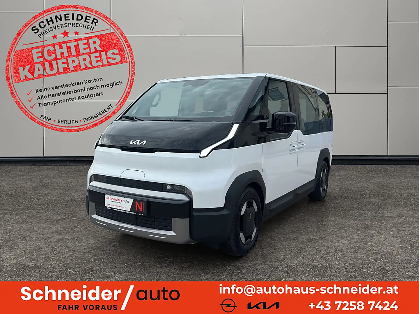 Kia Sonstige PV5 71,2kWh Earth Long Range mit Paket P1 Weiß - 1