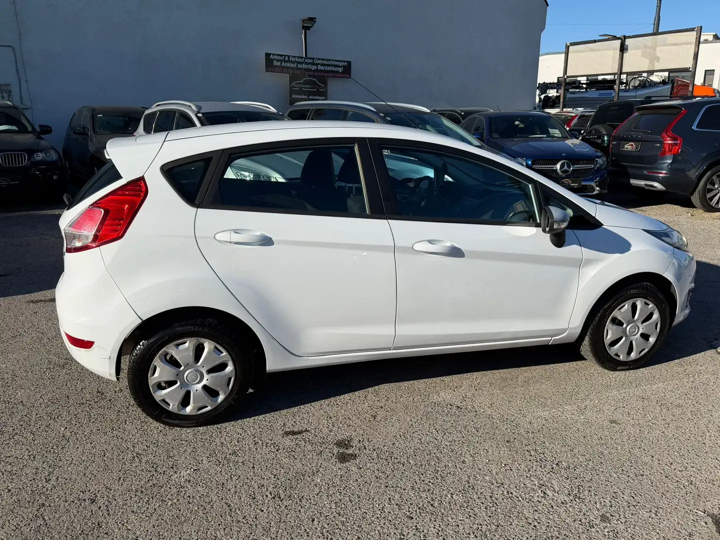 Ford Fiesta Trend 1,0 NIEDRIGE KM Pick.11/26 sparsam Sitzheizg Weiß - 2