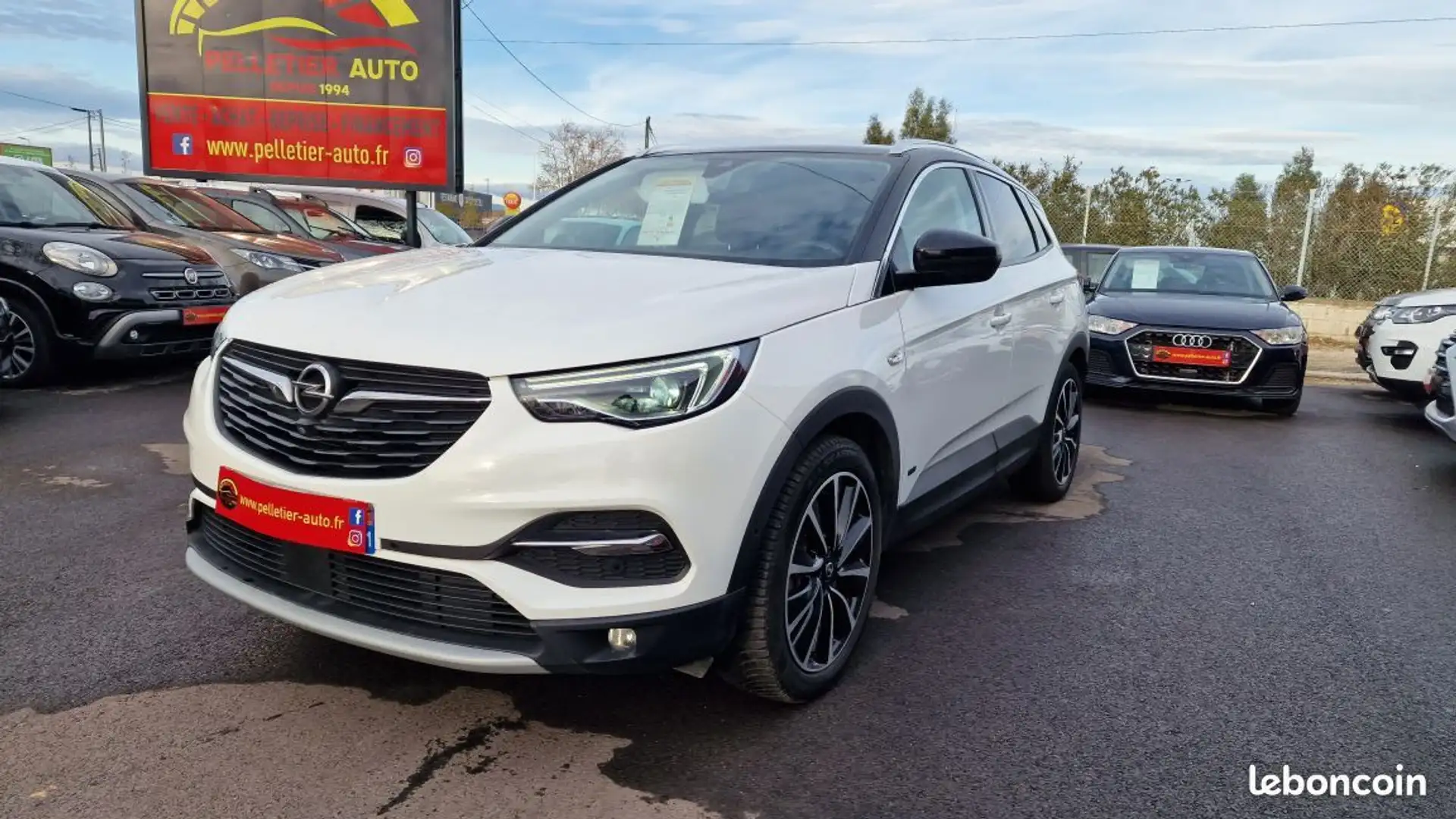 Opel Grandland X Hybrid4 200ch AWD BVA8 Ultimate Blanc - 1