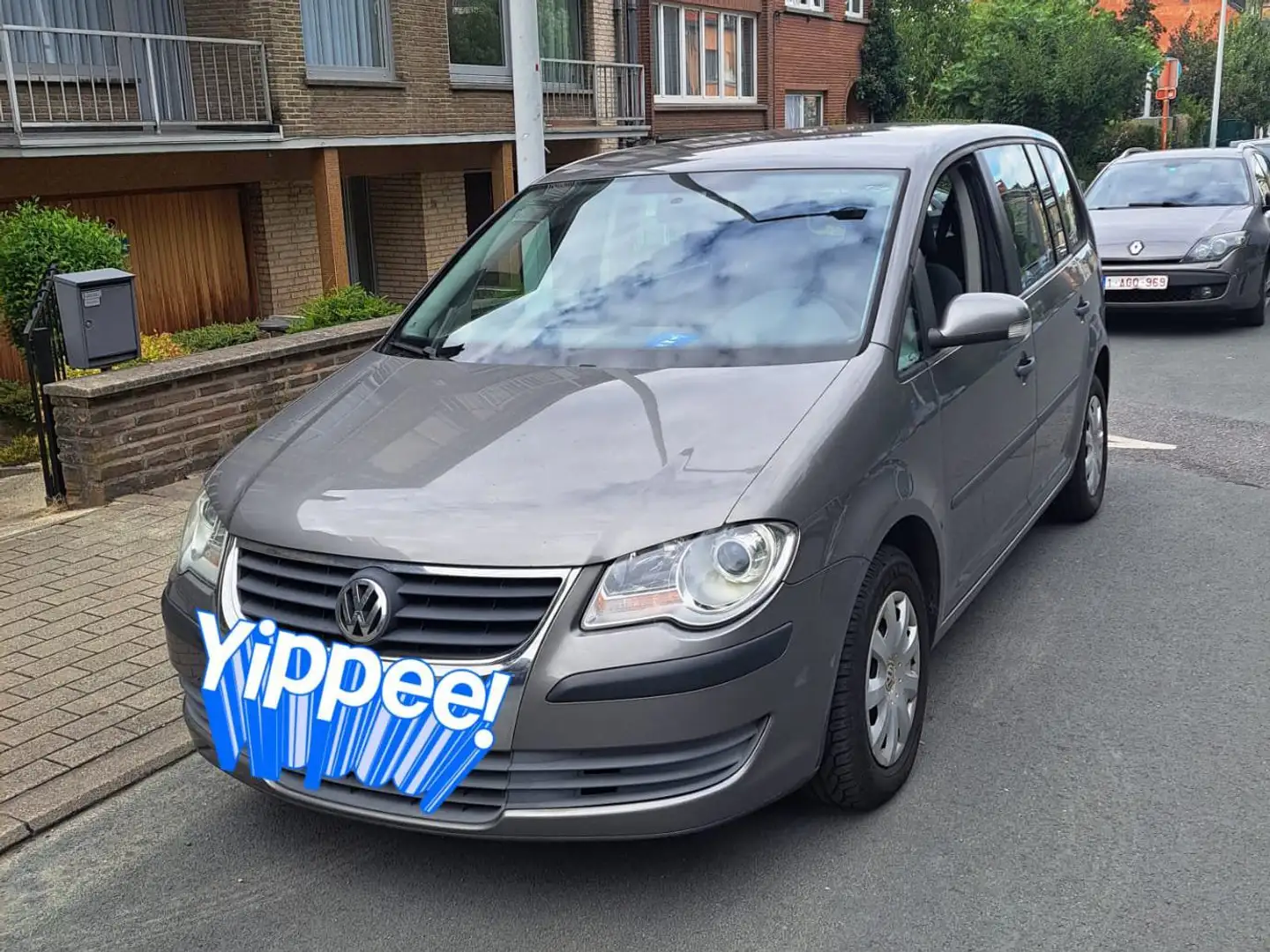 Volkswagen Touran Touran 1.9 TDi B2B-line BlueMotion DPF Gris - 1