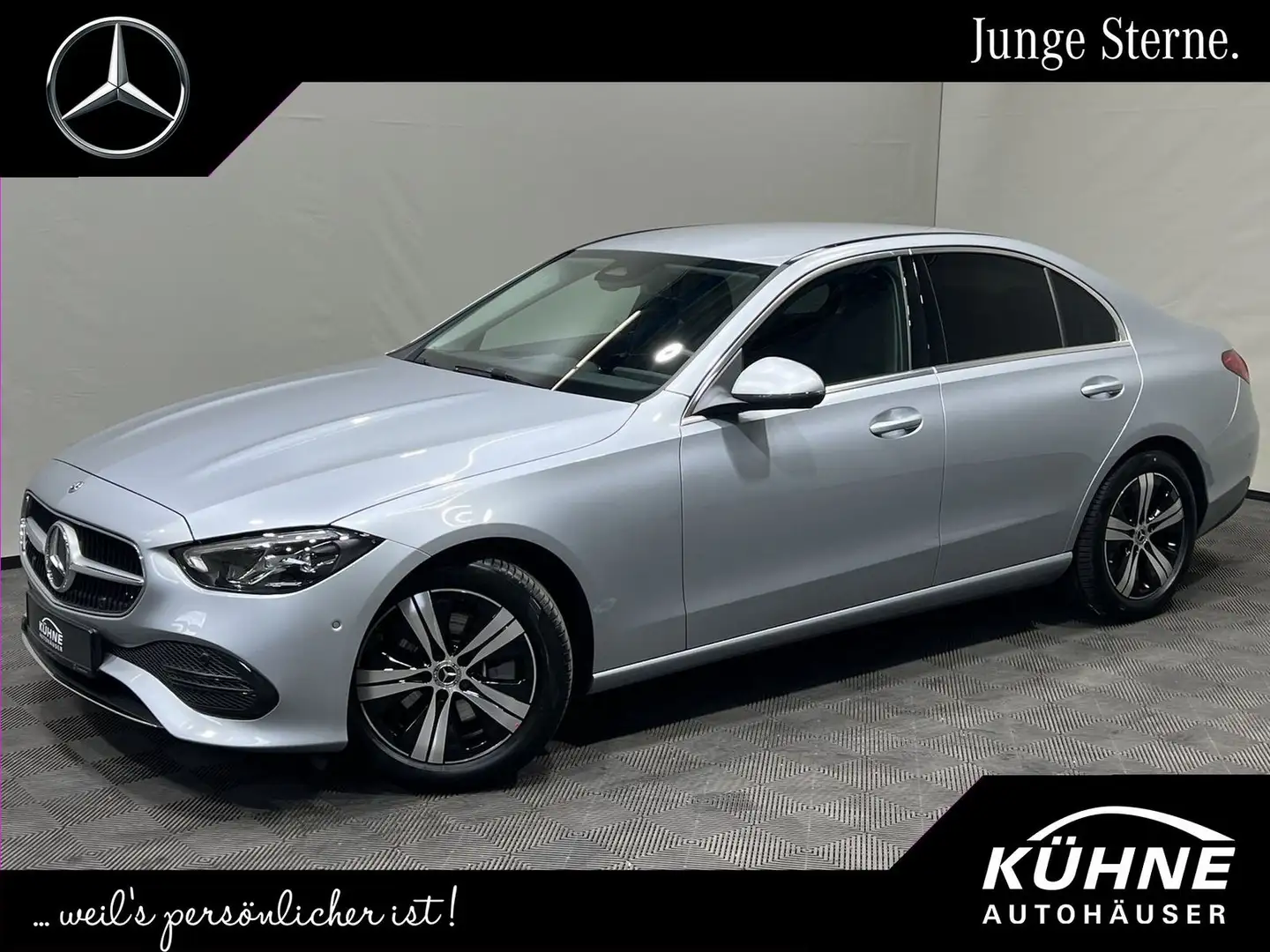 Mercedes-Benz C 220 d Avantgarde Advanced AHK Kamera Totwinkel Silber - 1