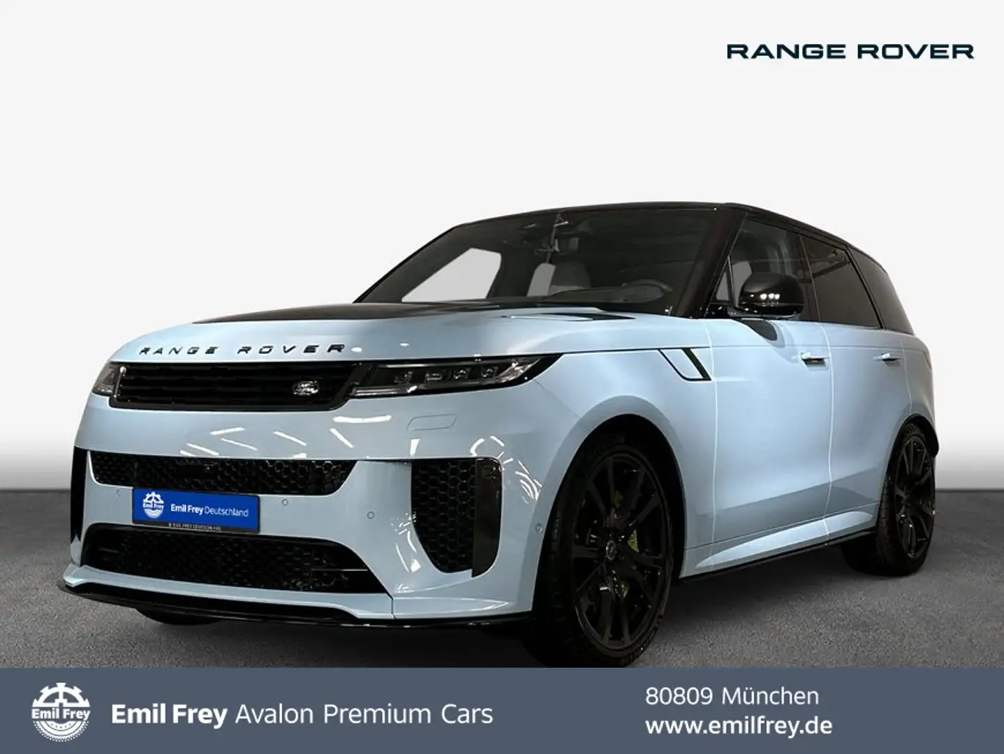 Land Rover Range Rover Sport P635 SV Edition Two 467 kW, 5-tü Bleu - 1