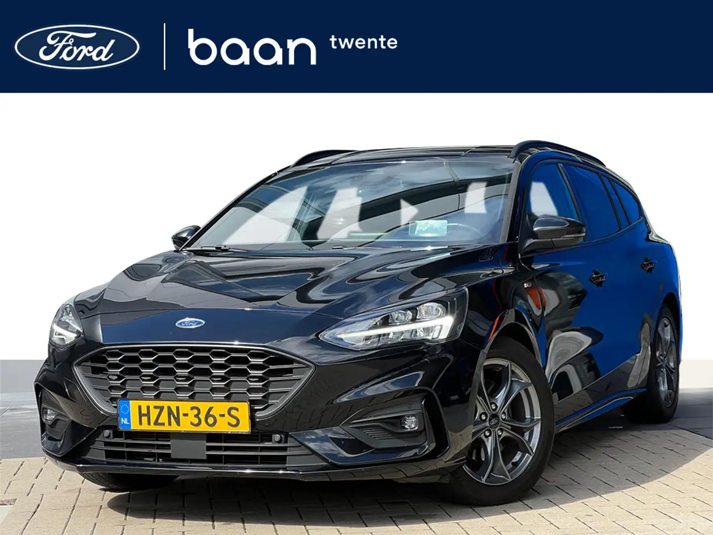 Ford Focus Wagon 1.0 125 PK EcoBoost ST Line Automaat | Head- Zwart - 1