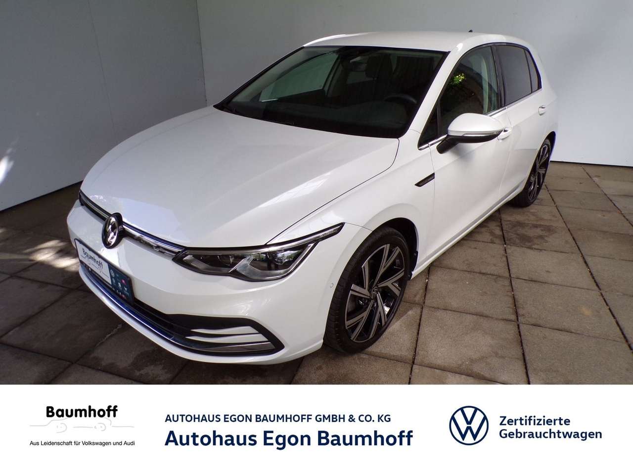 Volkswagen Golf 2022 — GOLF VIII 1.5 eTSI DSG STYLE AHK+MATRIX+SIDE ASS