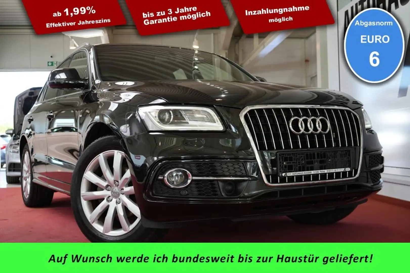 Audi Q5 2.0 TDI S-Line *NAVI*LED* Noir - 1