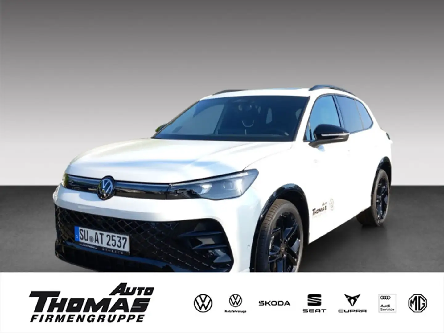 Volkswagen Tiguan 2.0 TDI DSG R-Line *AHK*HeadUp*IQ.LIGHT* Weiß - 1