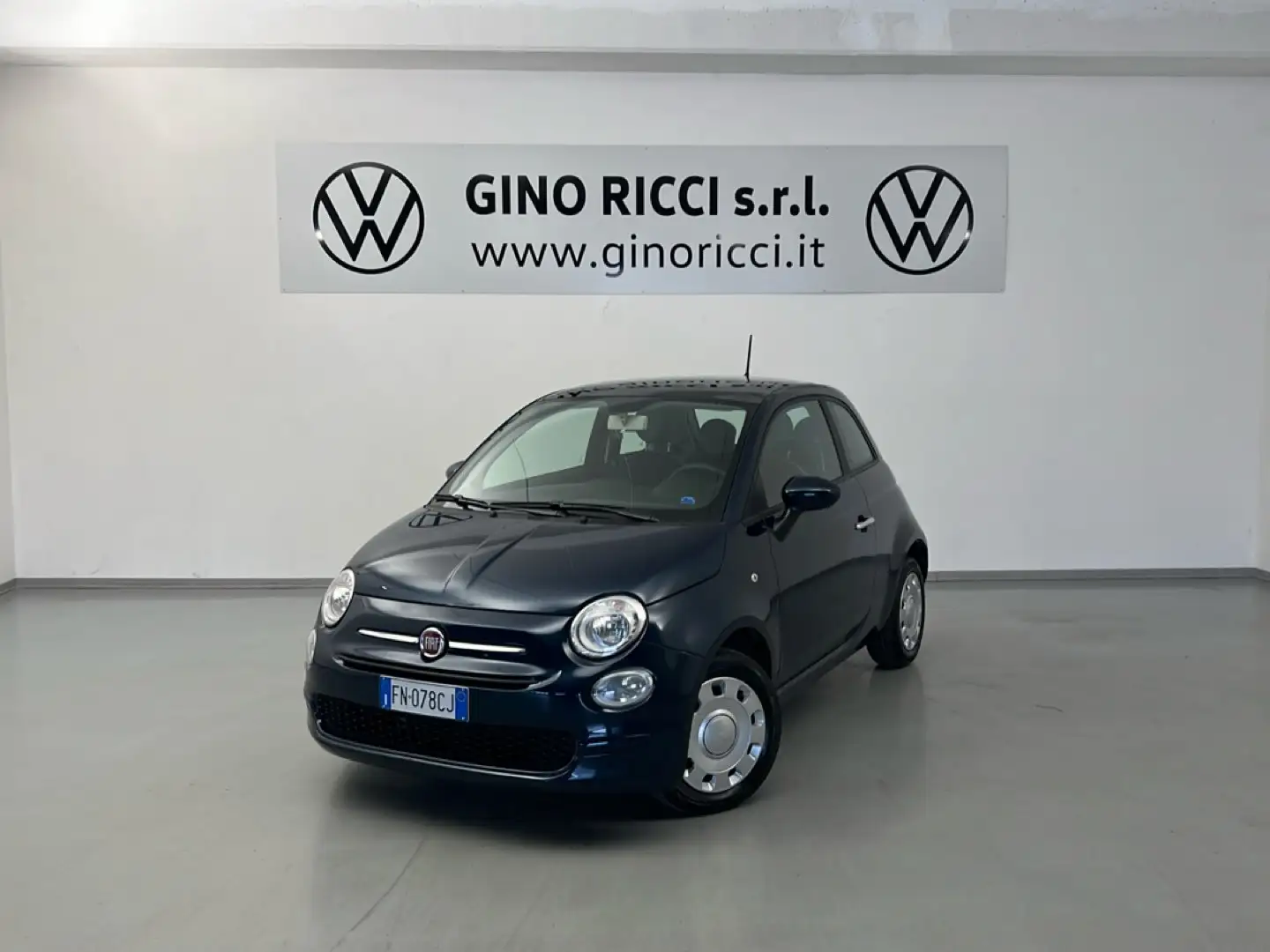 Fiat 500 500 1.2 Lounge Dualogic Azul - 1