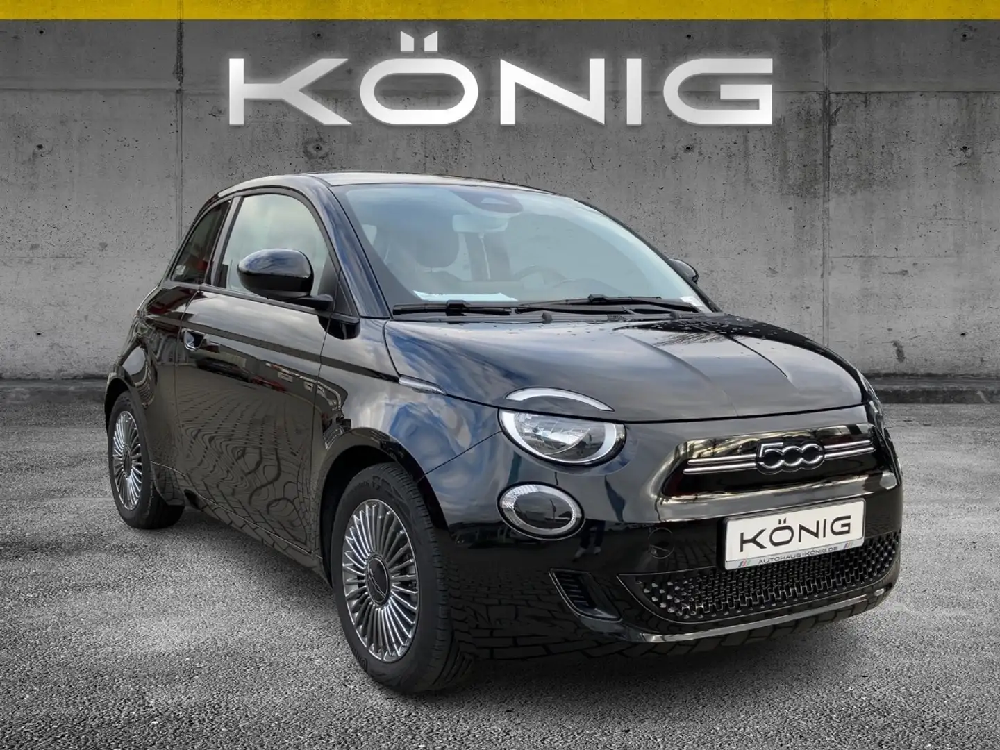 Fiat 500e Icon 118 PS - Navi Klimaautomatik Schwarz - 2
