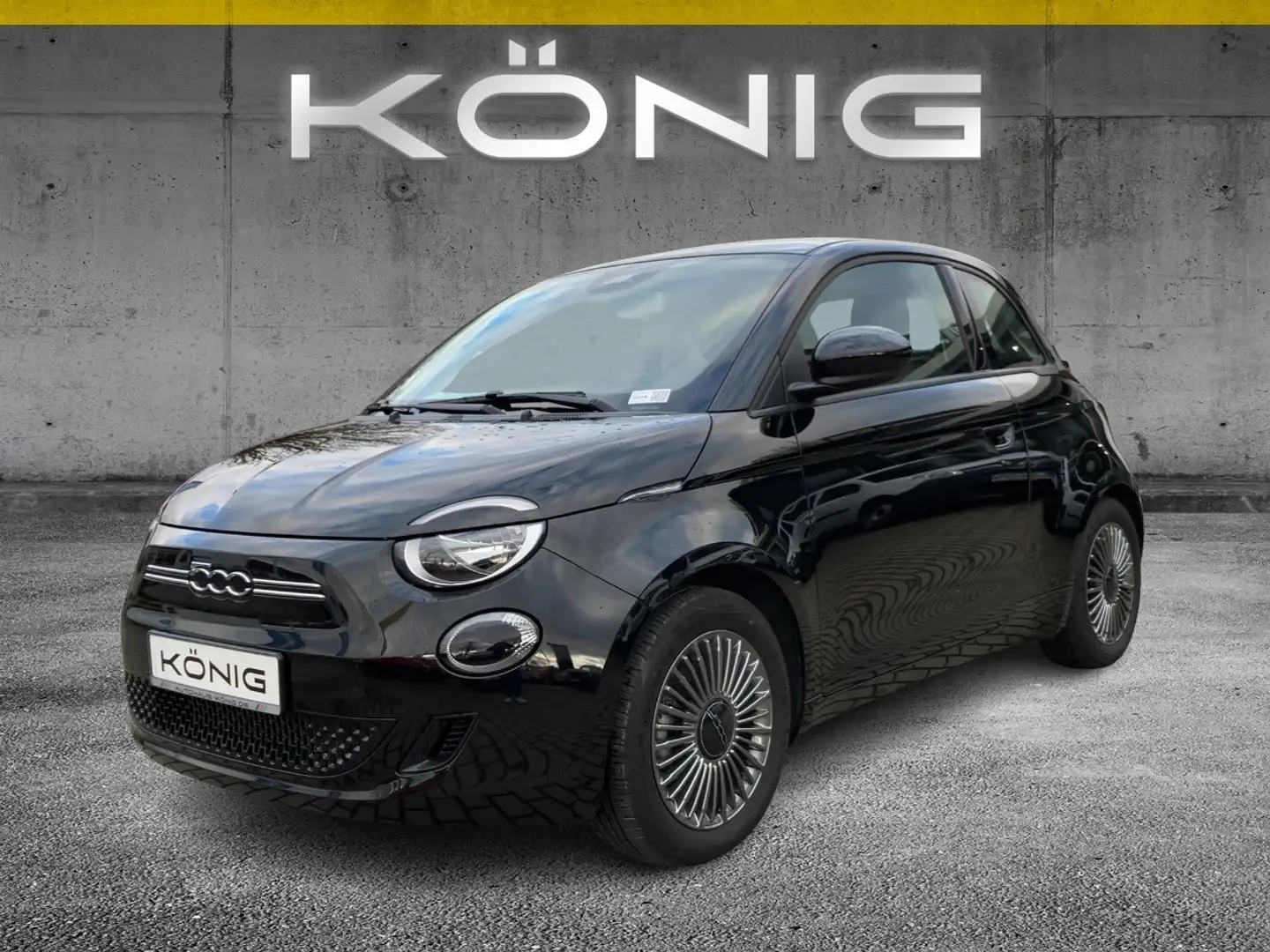 Fiat 500e Icon 118 PS - Navi Klimaautomatik Schwarz - 1