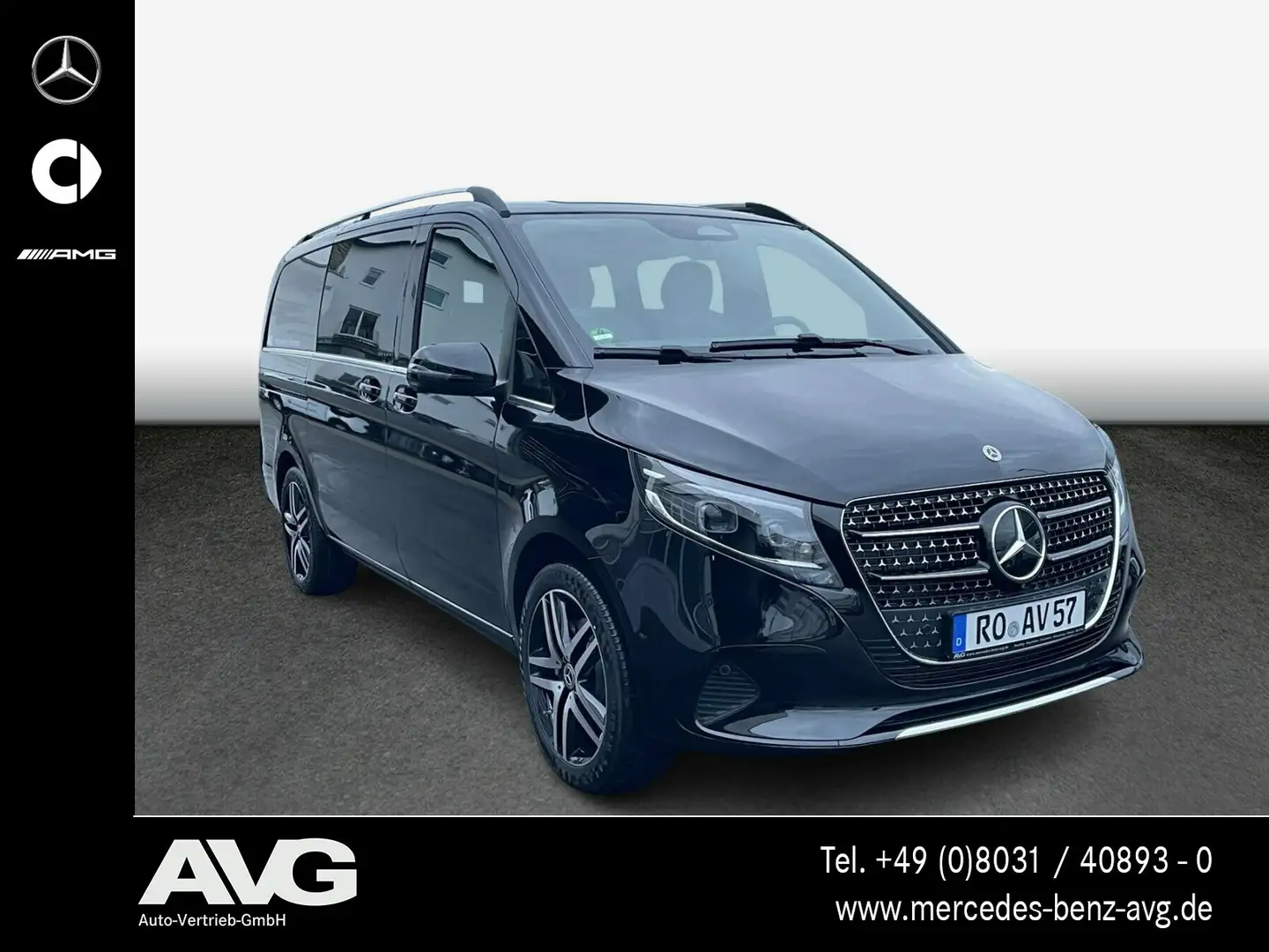 Mercedes-Benz V 300 V 300 d 4MATIC AVANTGARDE Lang Zwart - 2