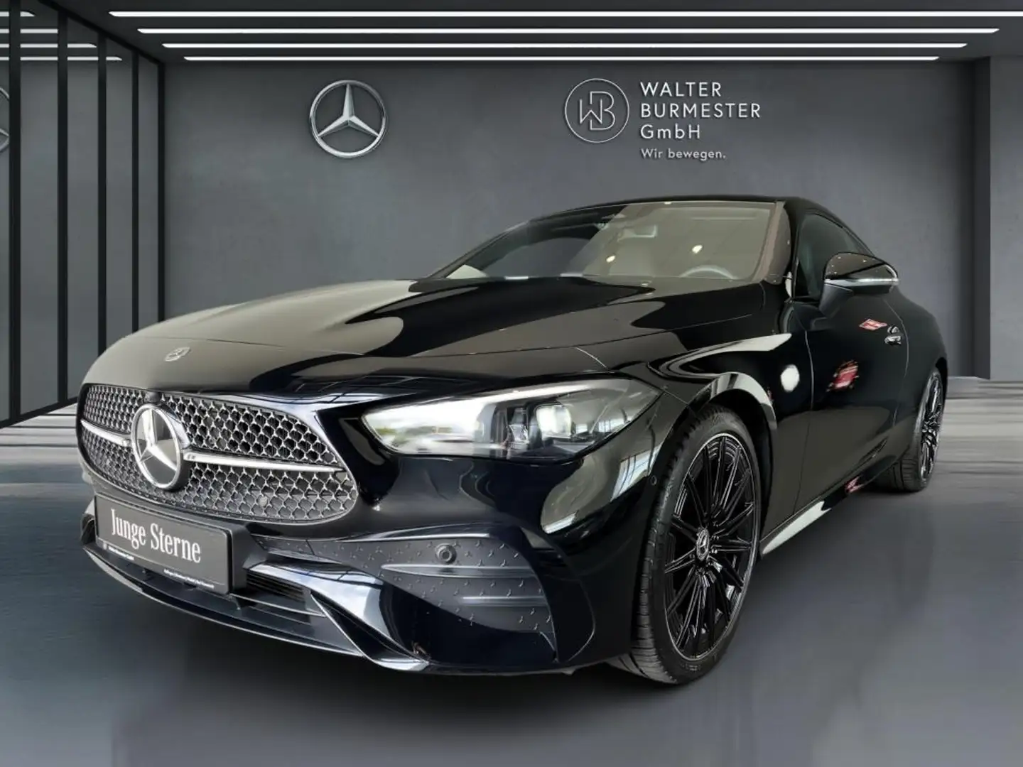 Mercedes-Benz CLE 450 4M Coupé +MBUX+AMG+PANO+Sportausp.+Night Schwarz - 1