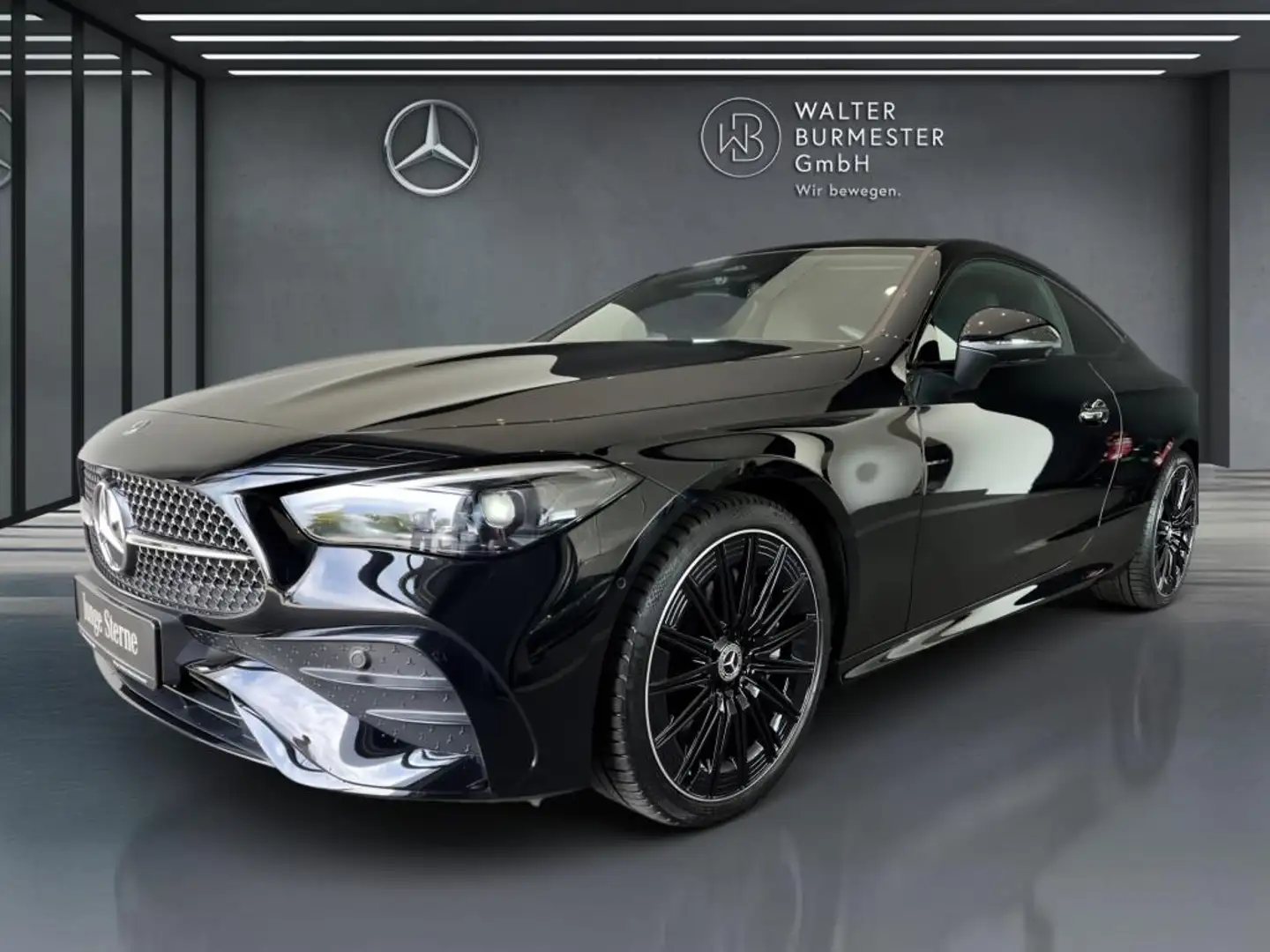Mercedes-Benz CLE 450 4M Coupé +MBUX+AMG+PANO+Sportausp.+Night Schwarz - 2
