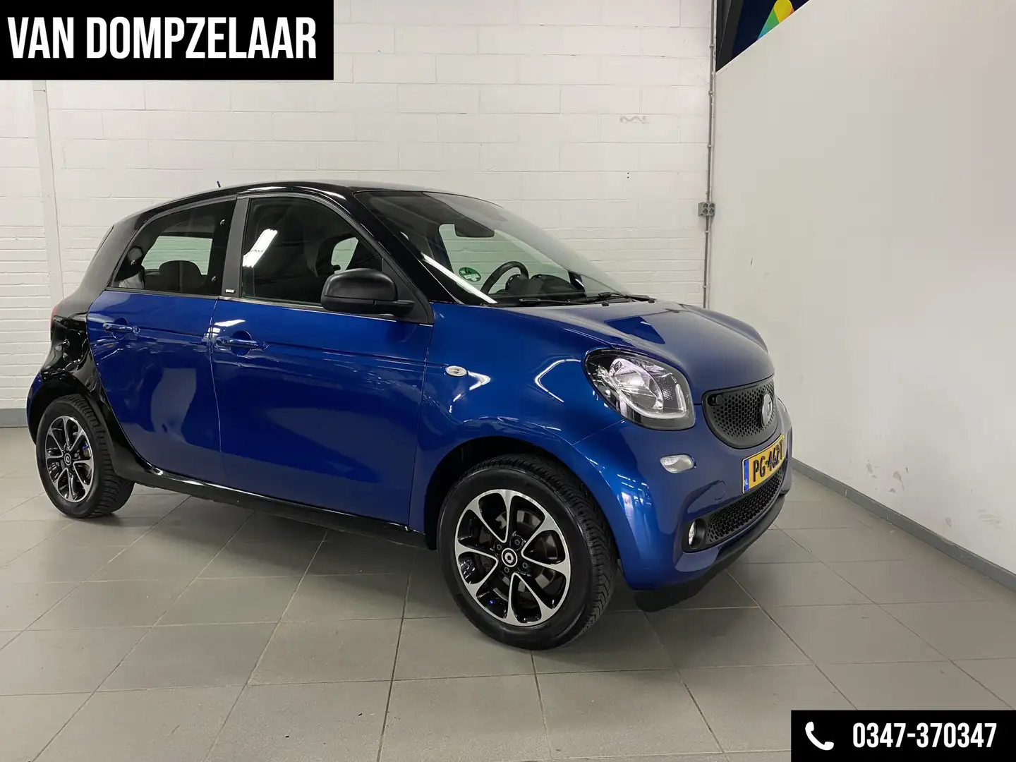 smart forFour 1.0 Passion / AIRCO / CRUISE. C / BOVAG / Blue - 2