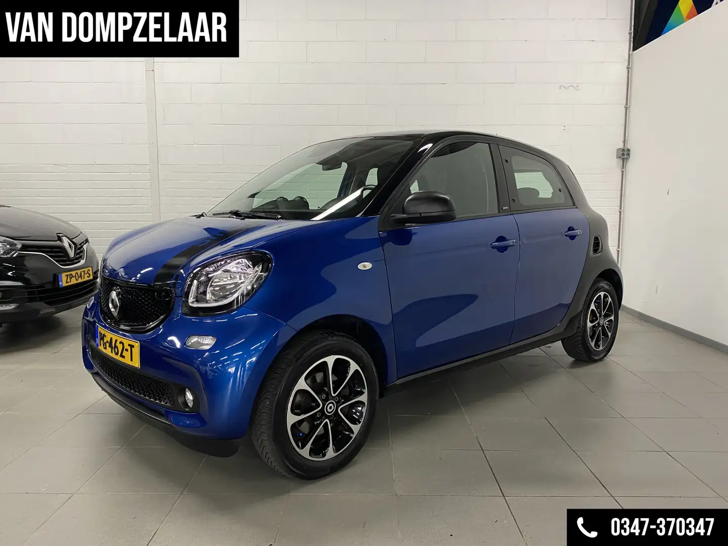 smart forFour 1.0 Passion / AIRCO / CRUISE. C / BOVAG / Blauw - 1