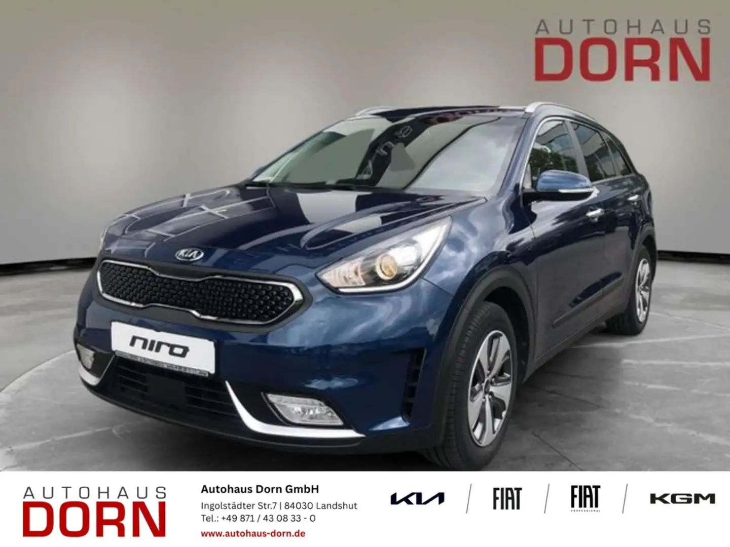 Kia Niro Vision 1.6 HEV DCT Advanced Driving Assist- Blau - 1