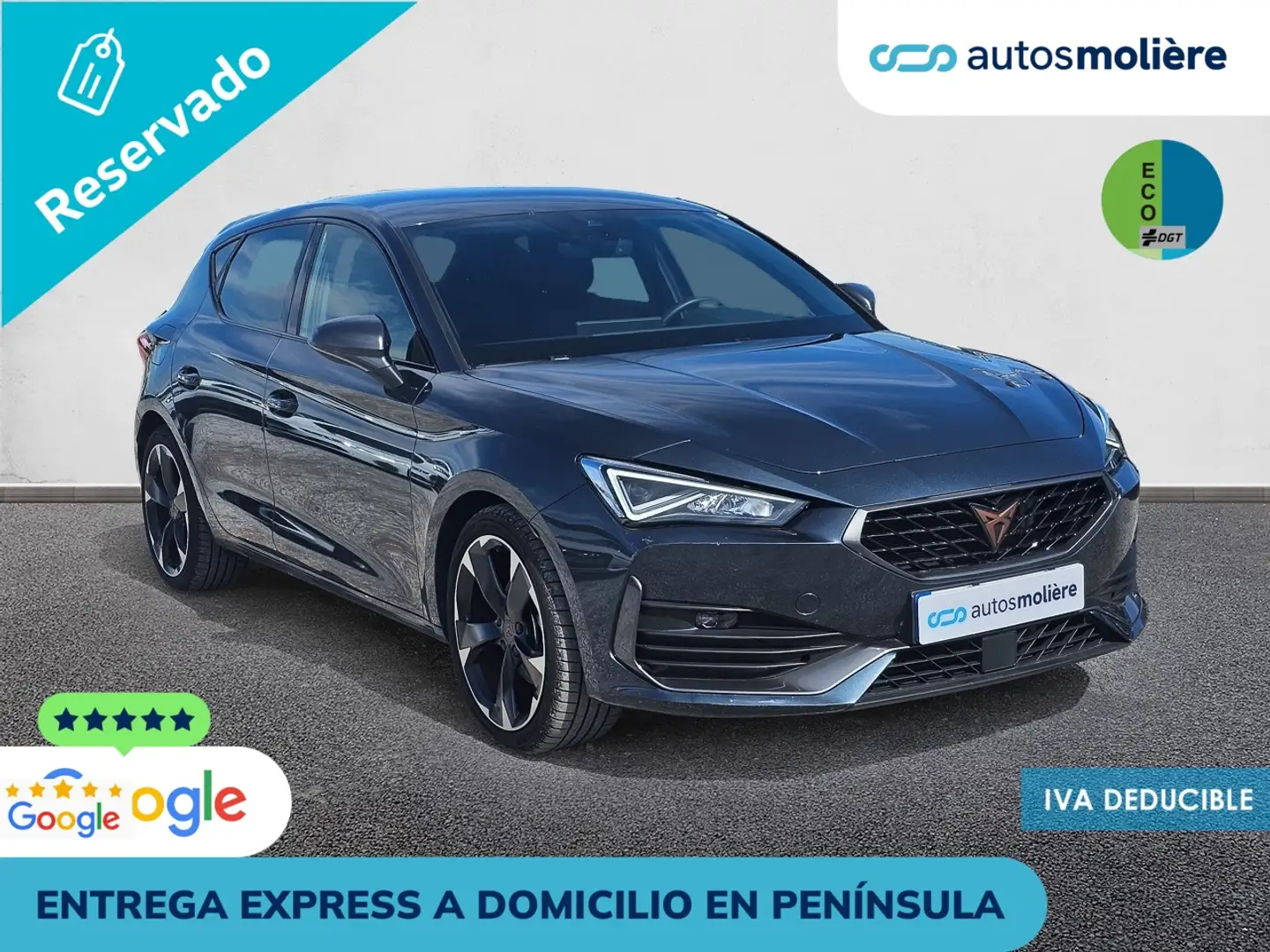 CUPRA Leon 1.5 ETSI DSG 110Kw Gris - 2
