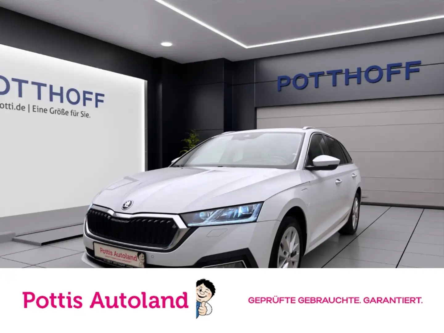 Skoda Octavia Combi iV 1.4 TSI DSG STYLE NAVI ACC MATRIX PDC Weiß - 1