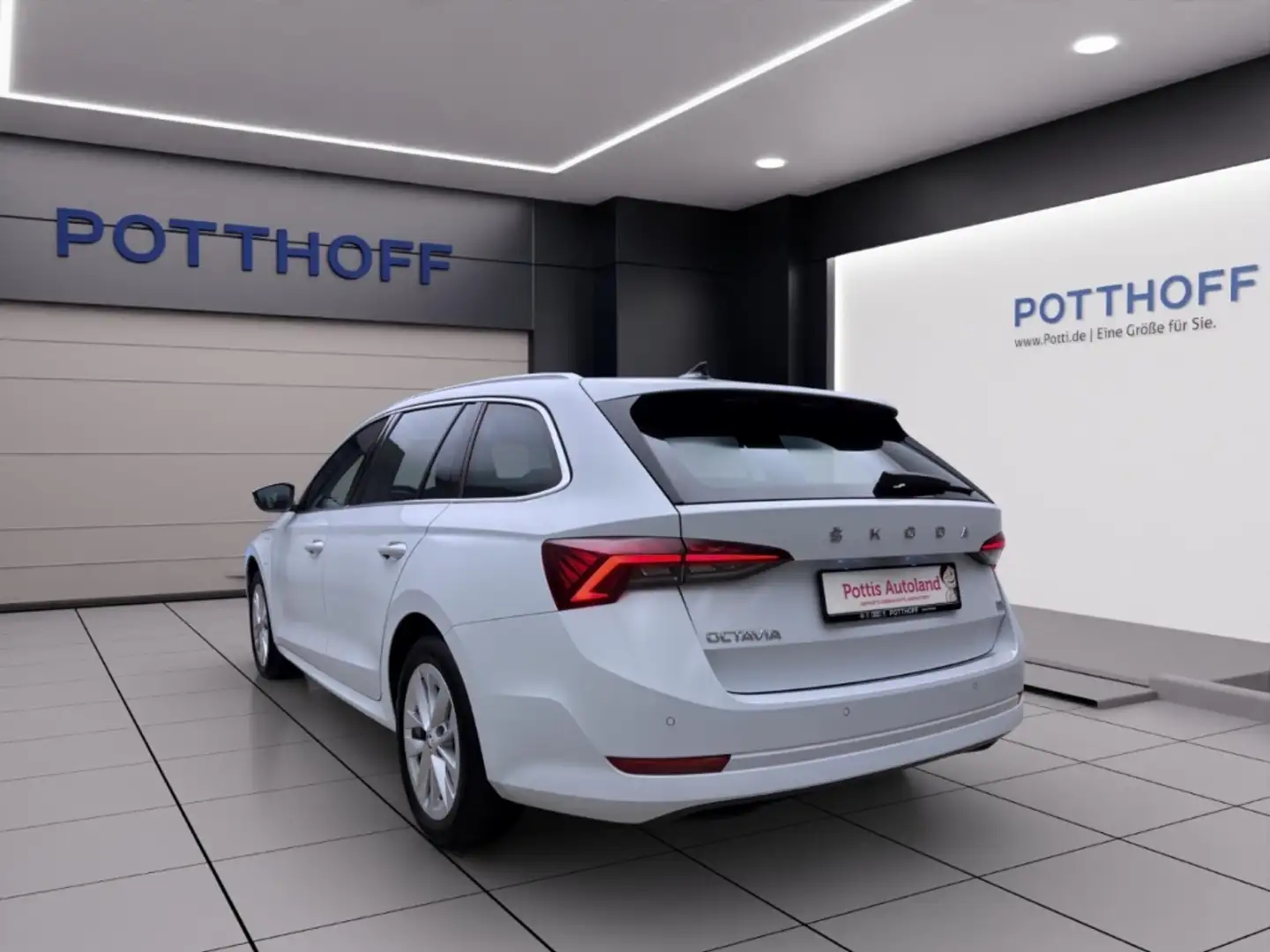Skoda Octavia Combi iV 1.4 TSI DSG STYLE NAVI ACC MATRIX PDC Weiß - 2