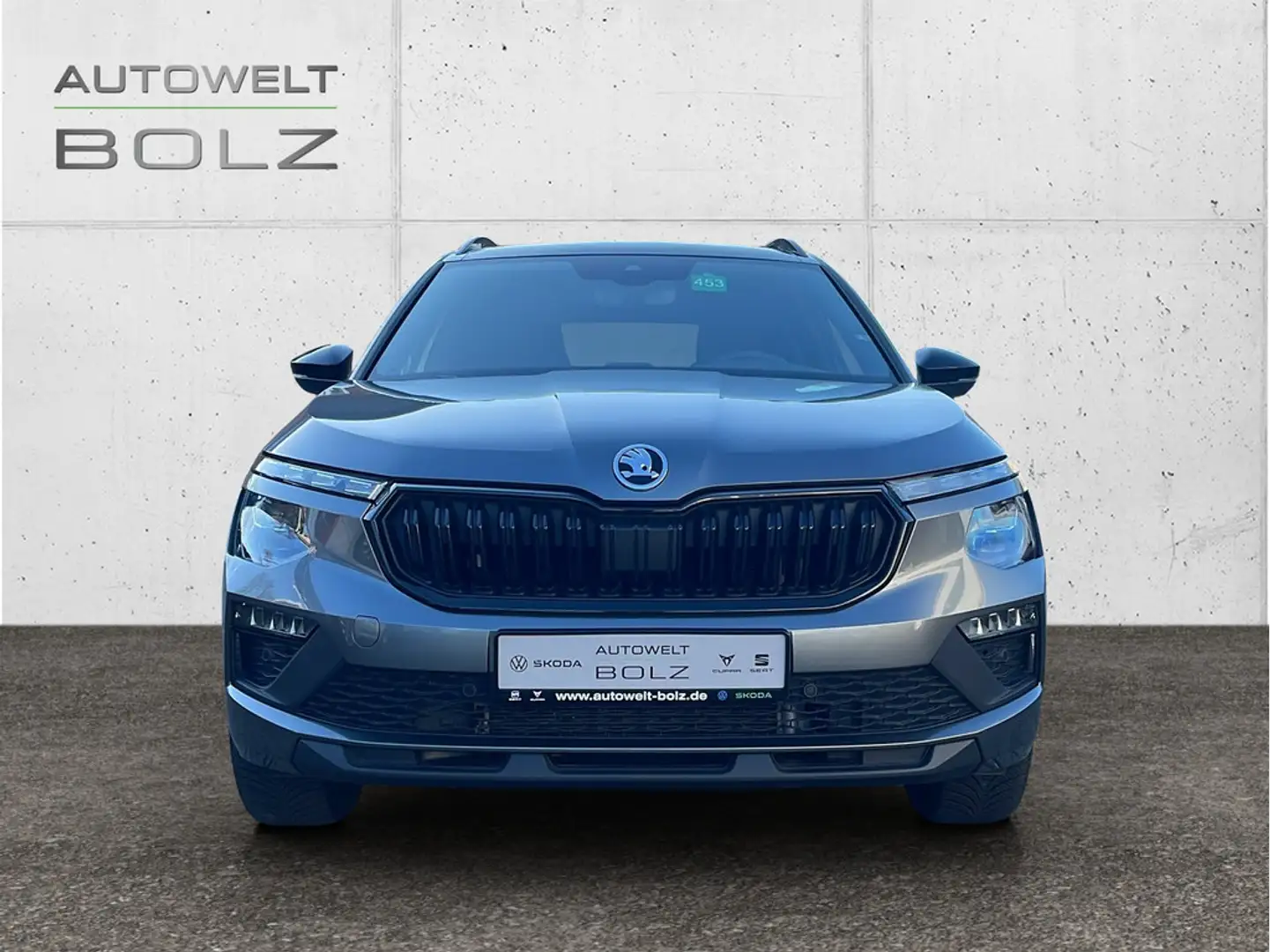 Skoda Kamiq Selection 1.5 TSI AHK Pano Navi DigiCock L Grau - 2