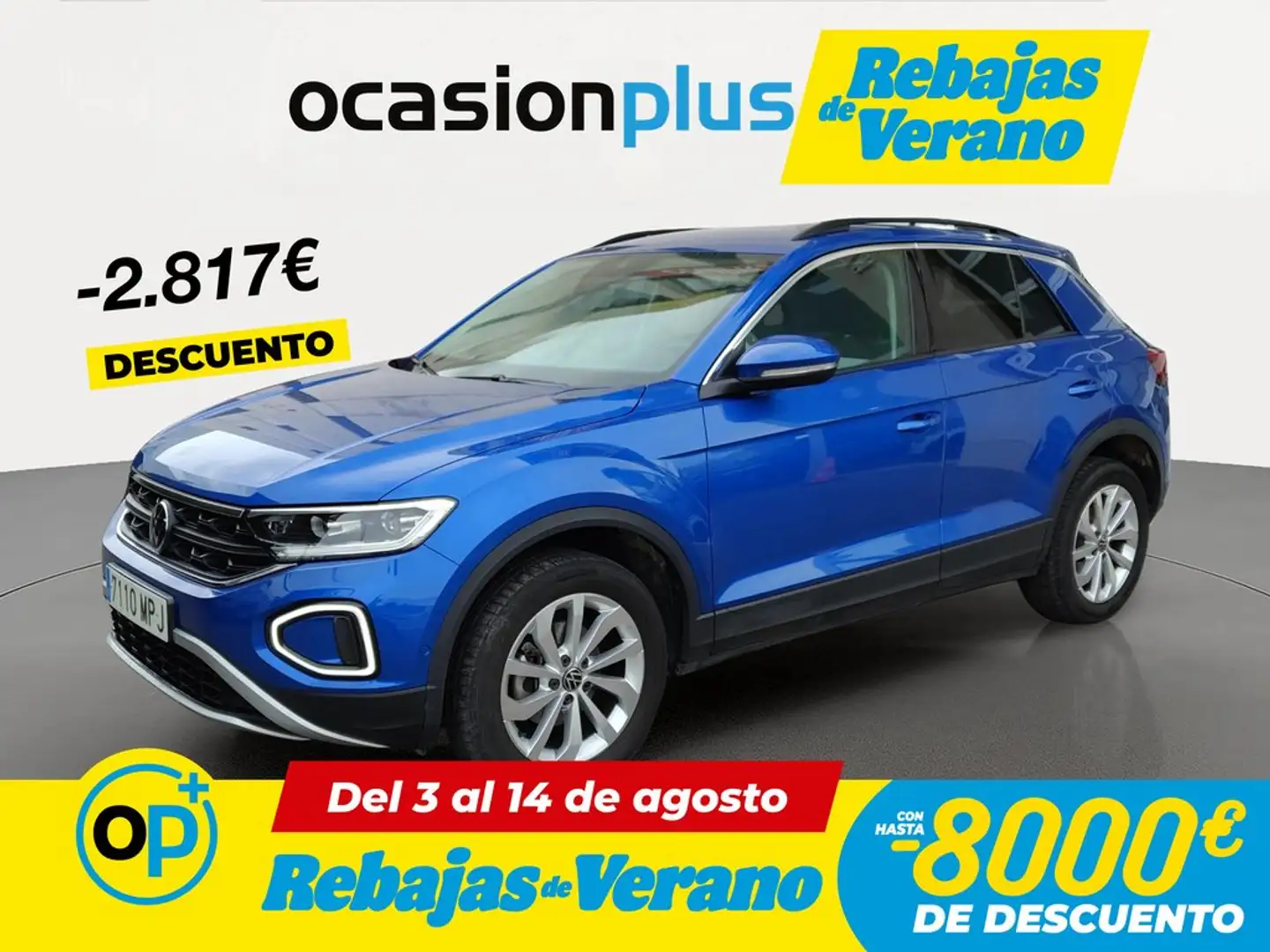 Volkswagen T-Roc 1.5 TSI Life DSG7 110KW Azul - 1