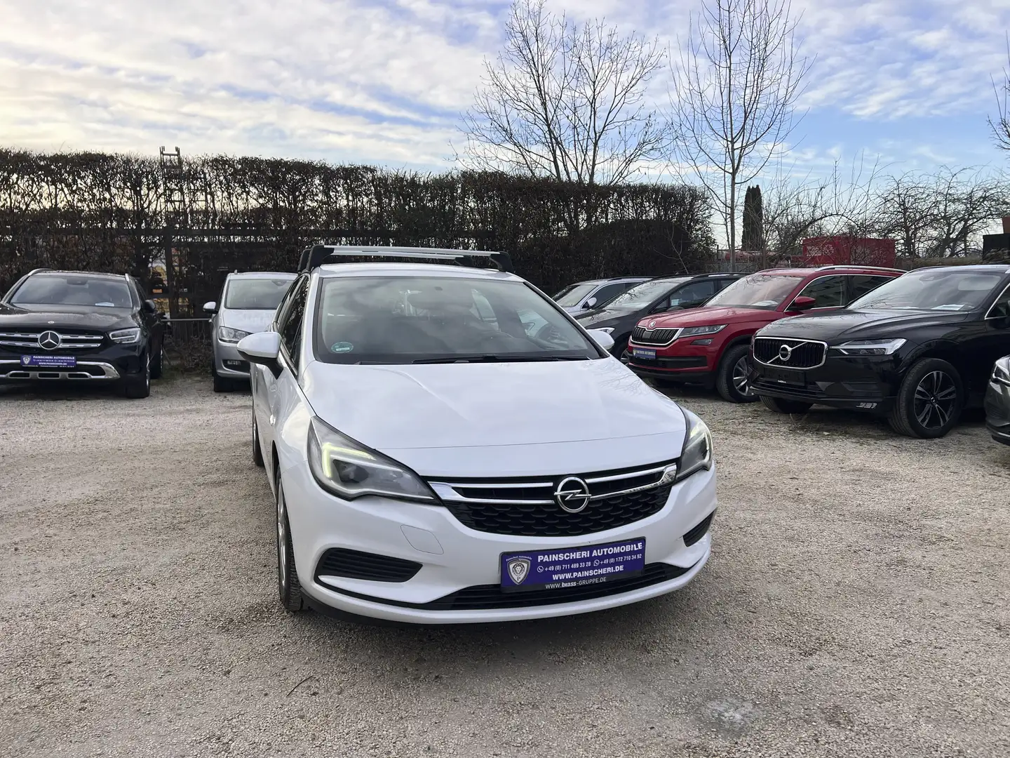 Opel Astra K Limousine 1.6 CDTI Edition AHK+NAVI+1.HAND Weiß - 1