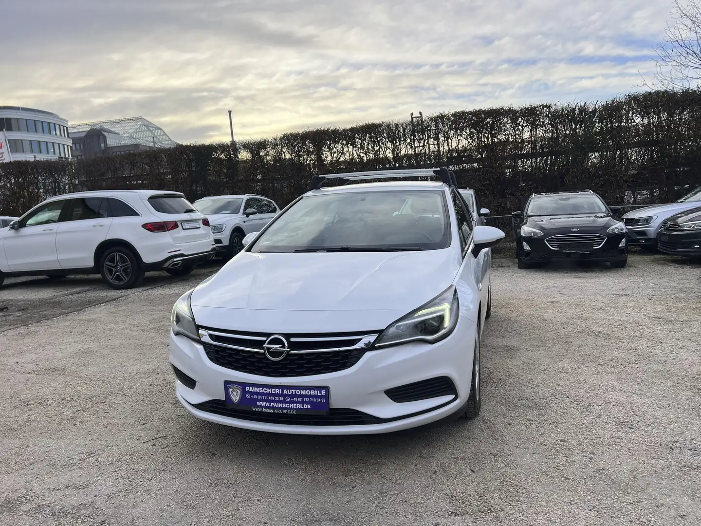 Opel Astra K Limousine 1.6 CDTI Edition AHK+NAVI+1.HAND Weiß - 2
