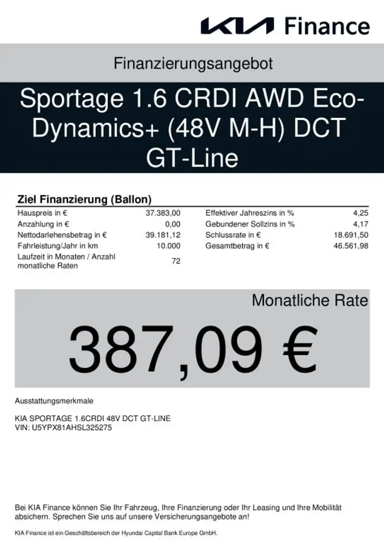 Kia Sportage 1.6 CRDI AWD 48V DCT GT-Line UVP 53.629 EUR Weiß - 2