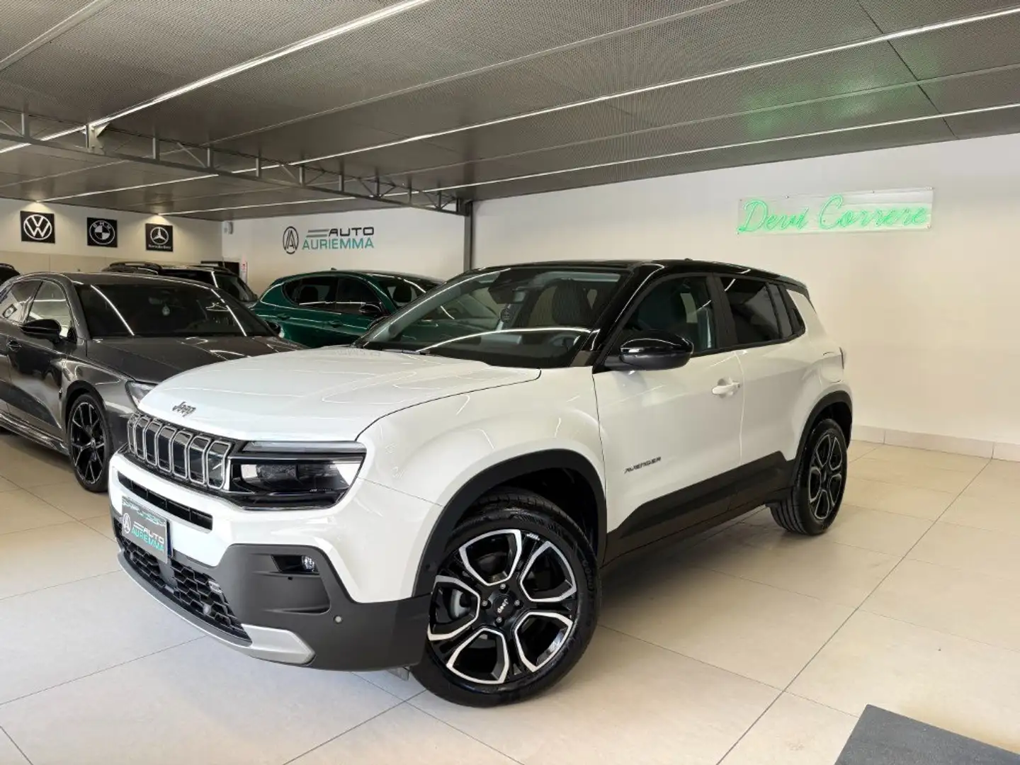Jeep Avenger 1200 TURBO 100 CV SUMMIT BICOLORE KM 1200 Bianco - 1