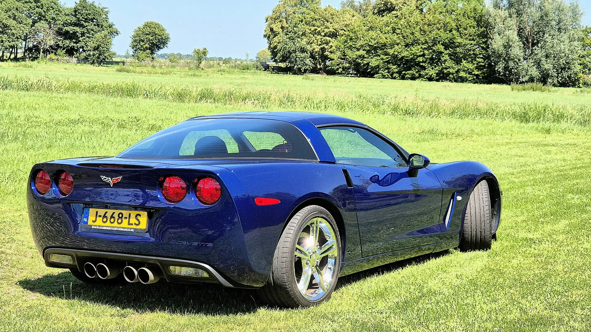 Corvette C6 Coupe Z51 package Blau - 2