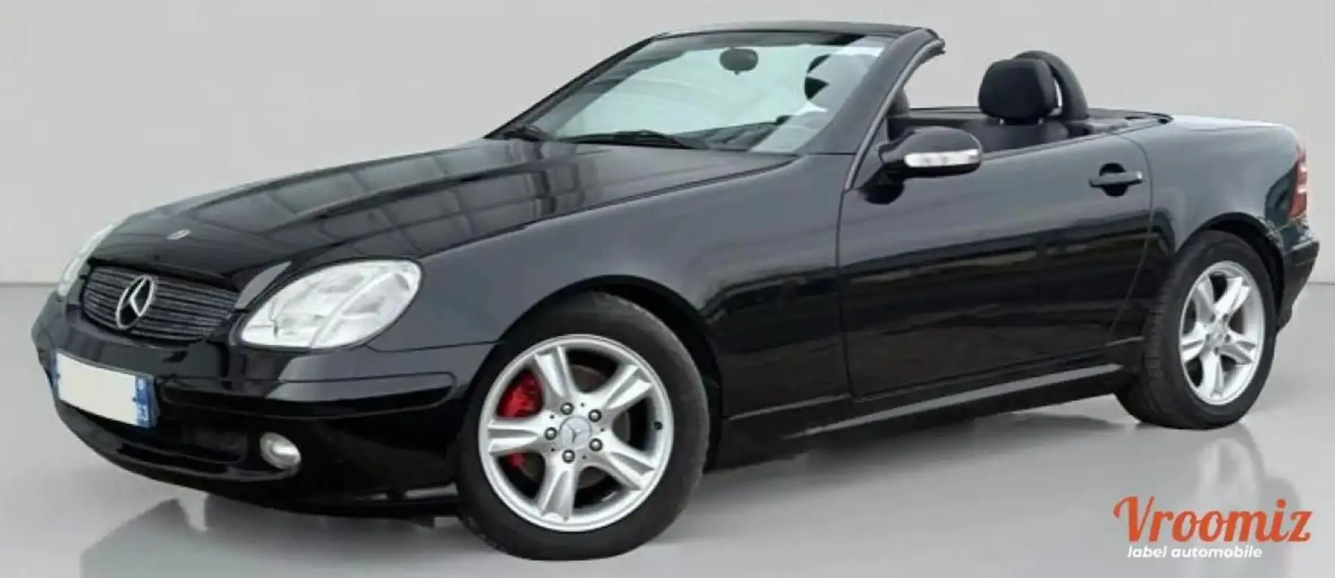 Mercedes-Benz SLK Classe 200 Kompressor R170 2.0i 165ch Noir %2BClim %2BSièges chauffants %2B2001 %2BGarantie Negro - 2