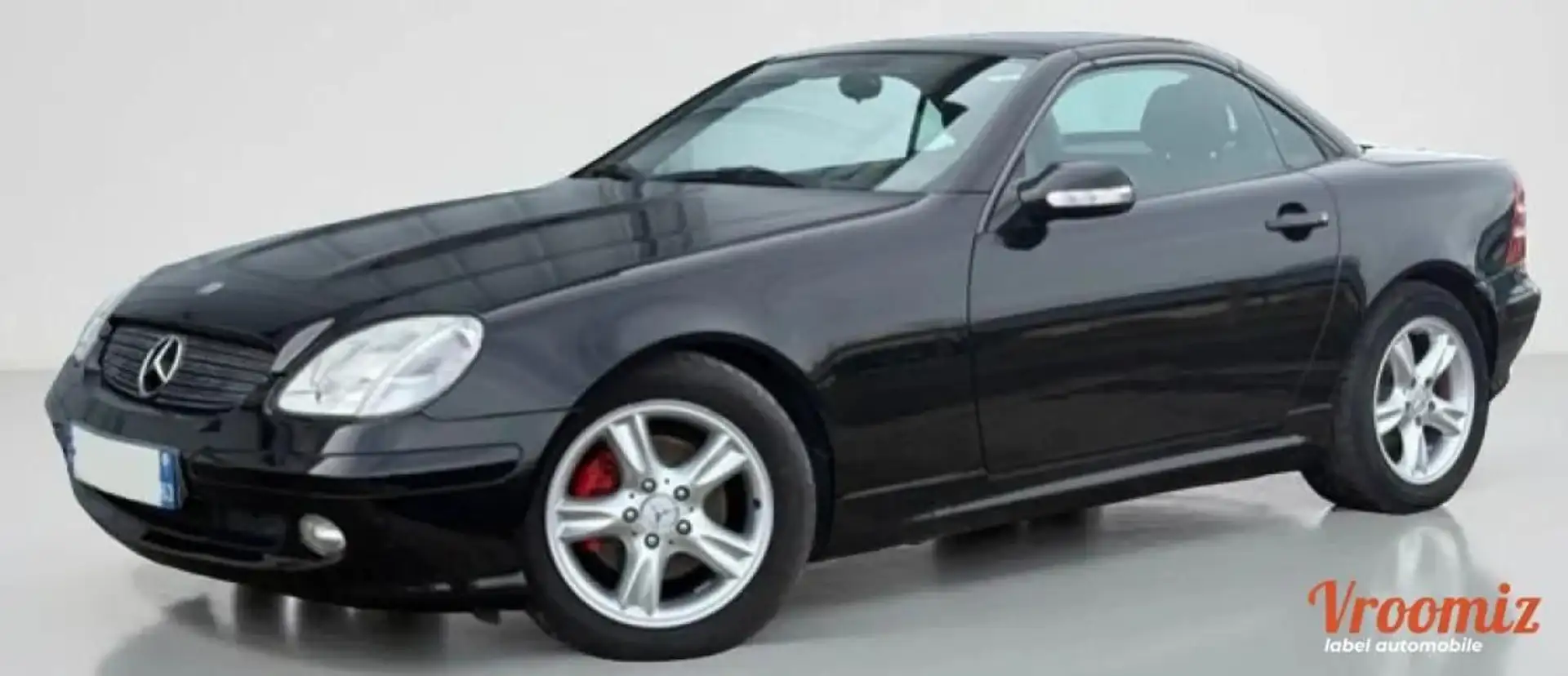 Mercedes-Benz SLK Classe 200 Kompressor R170 2.0i 165ch Noir %2BClim %2BSièges chauffants %2B2001 %2BGarantie Negro - 1