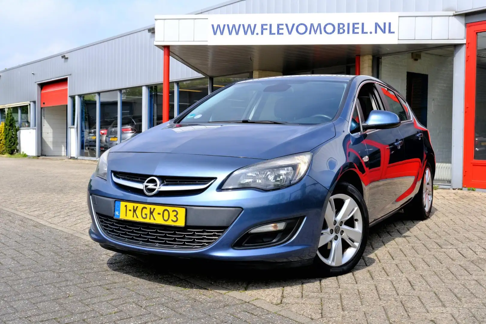 Opel Astra 1.4 Turbo Design Edition Navi|Airco|LMV Kék - 1